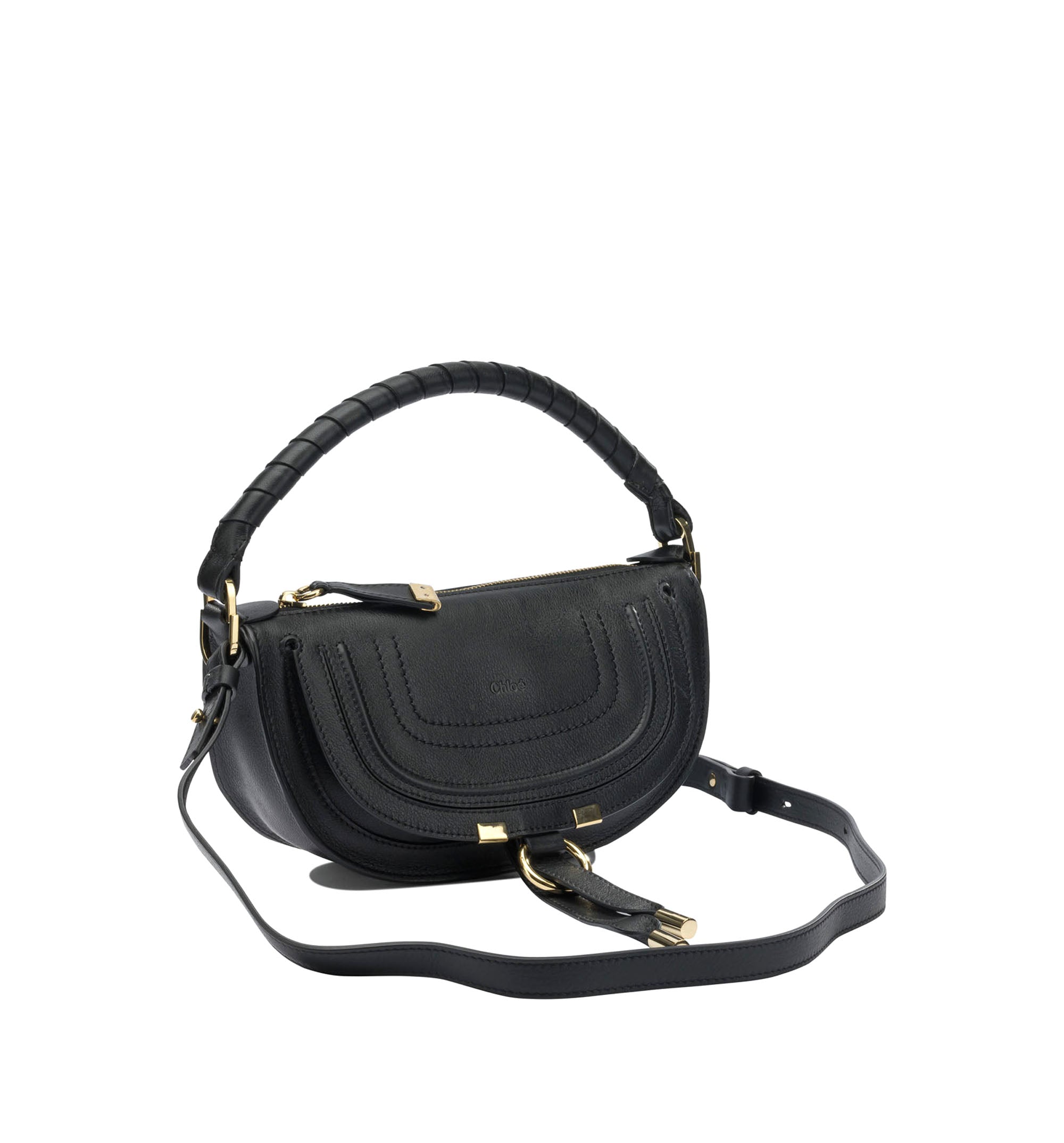Mini Marcie Shoulder Bag In Soft Leather
