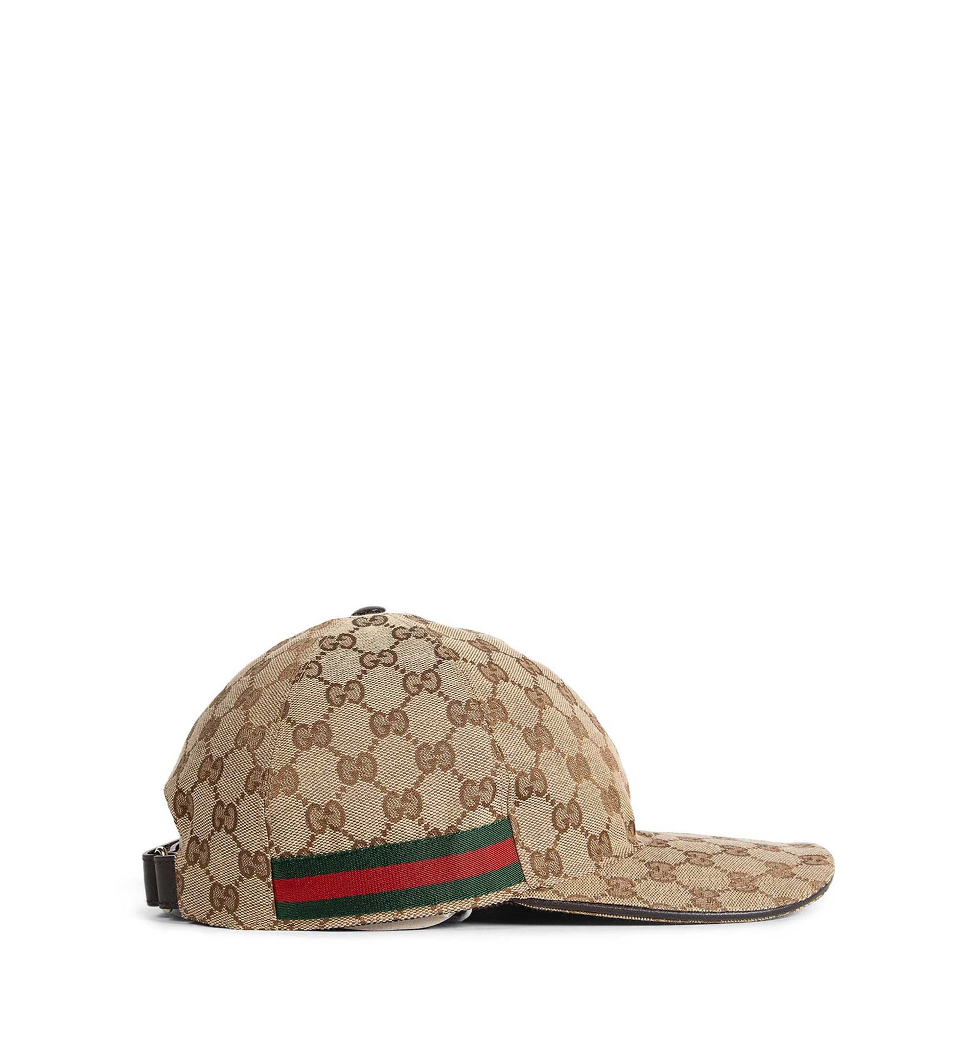 GG Canvas Baseball Hat With Web