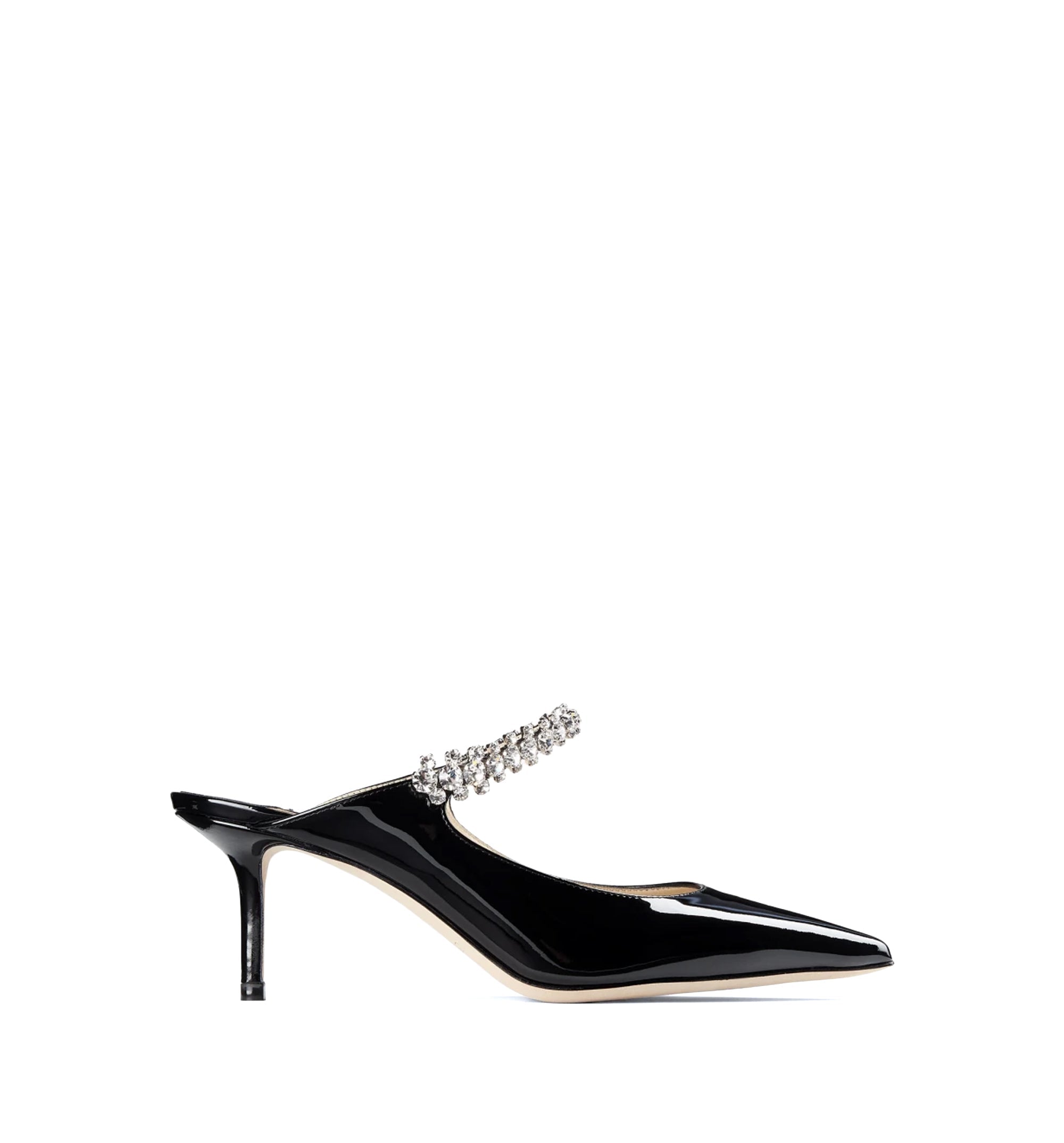 Bing 65 Mules with Crystal Strap