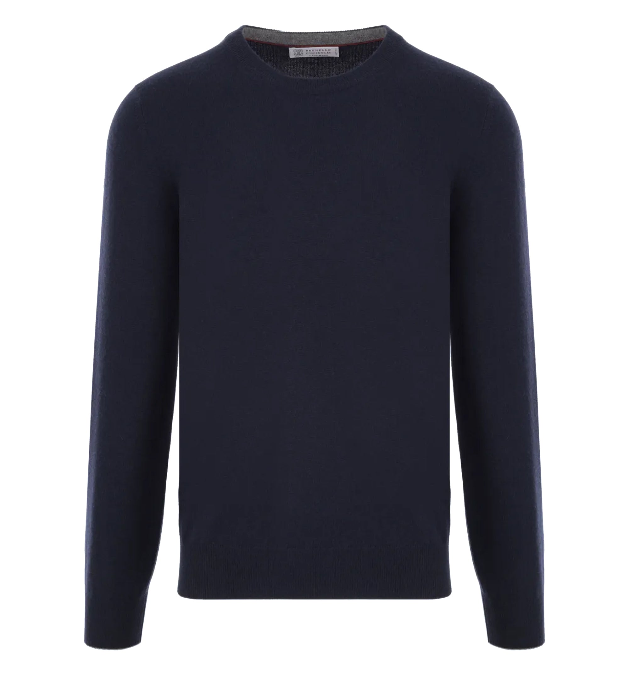 Crew-neck cashmere sweater