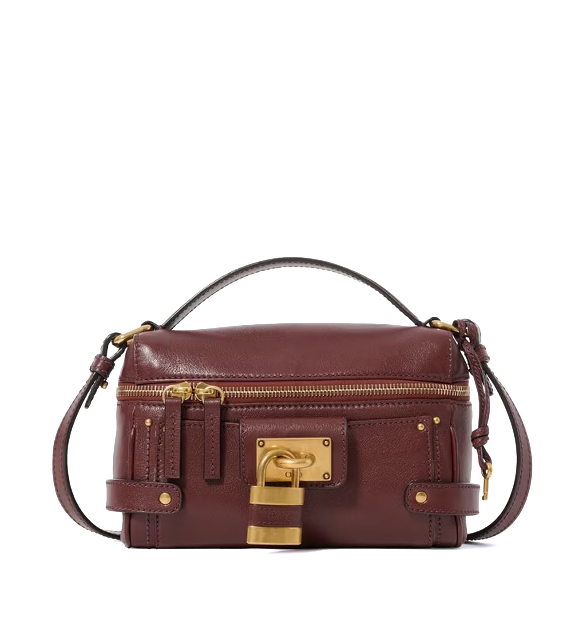 Paddington vanity bag in grained leather
