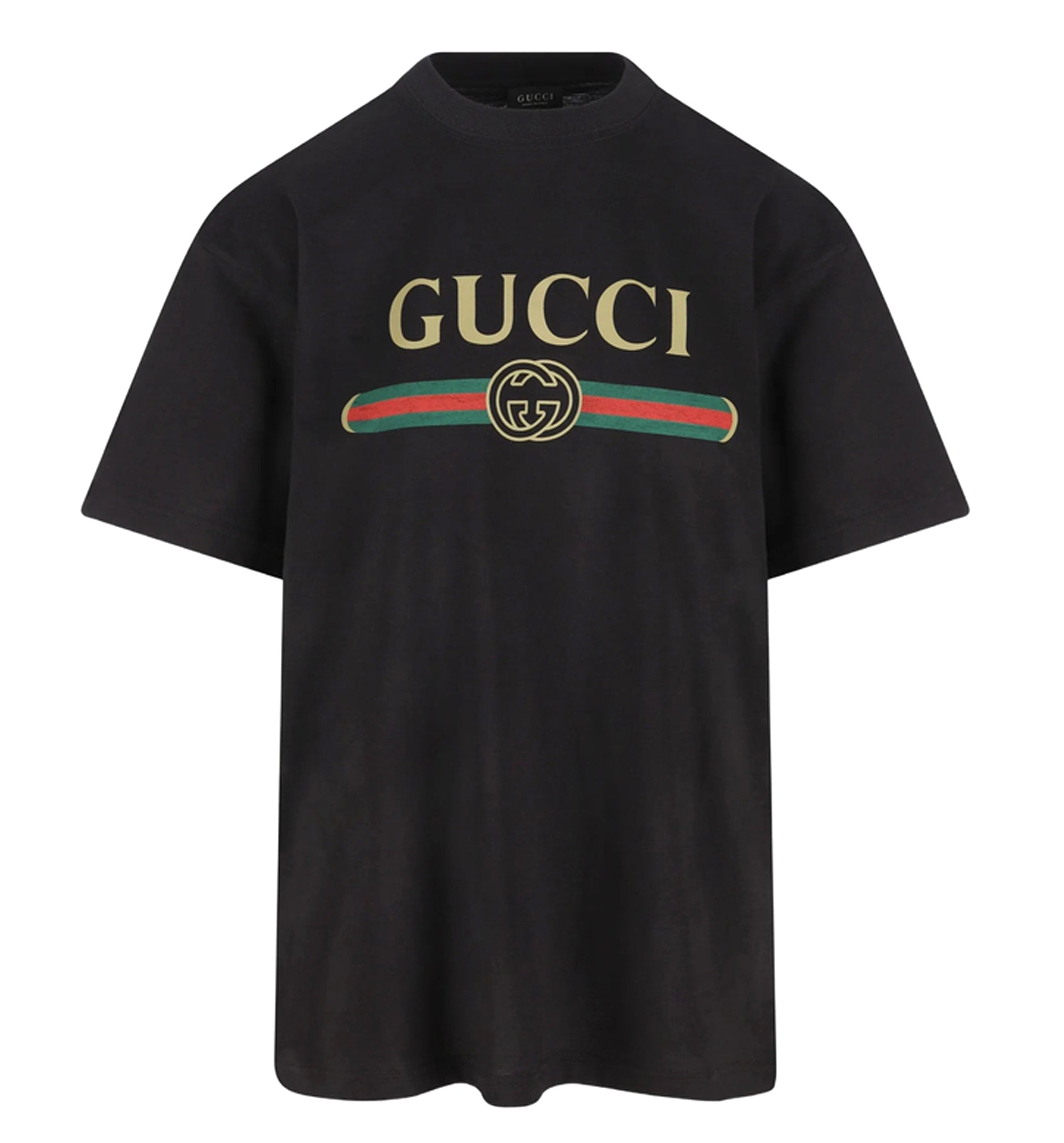 Cotton jersey and silk T-shirt with print