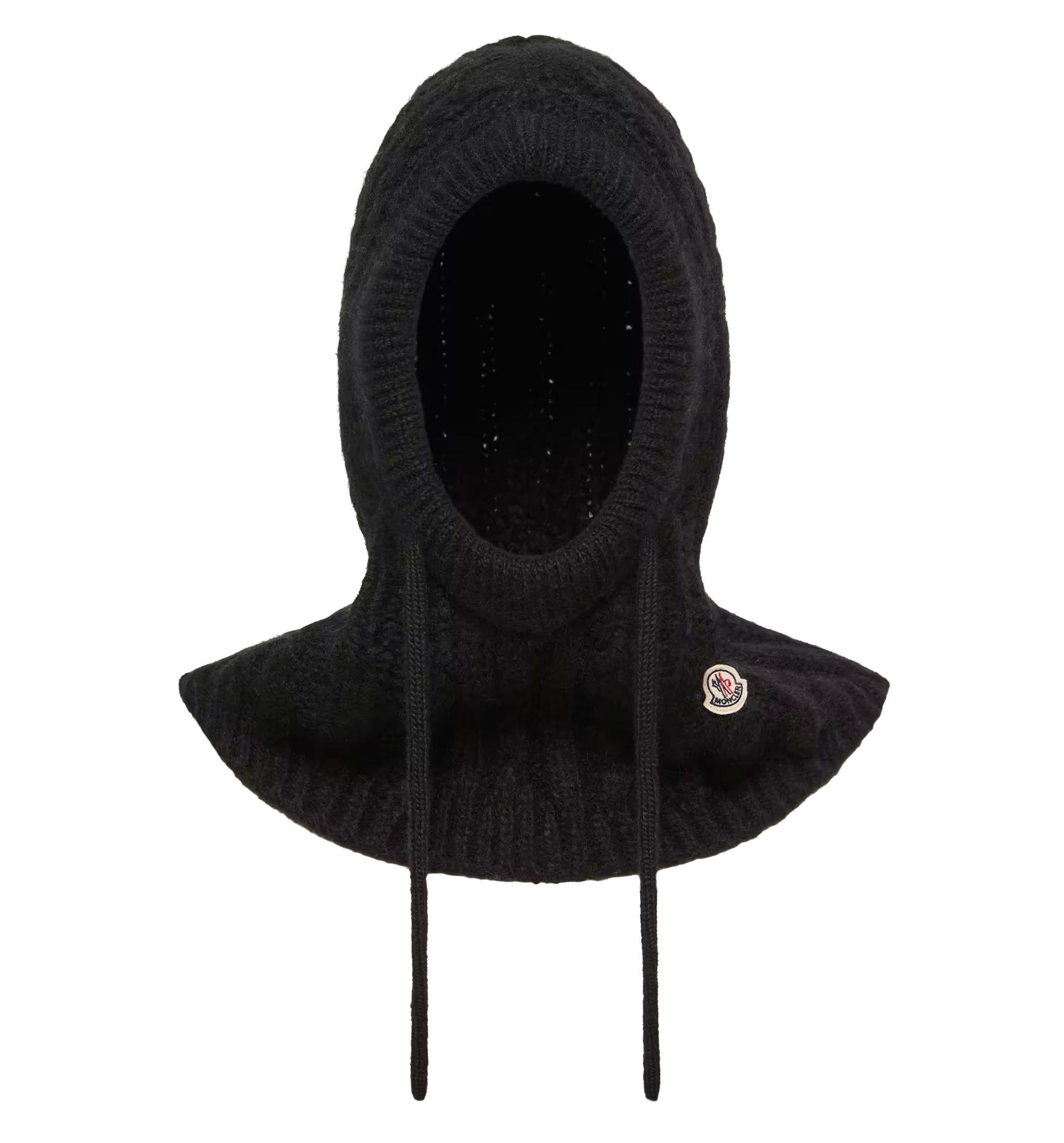 Cable Knit Alpaca Blend Balaclava