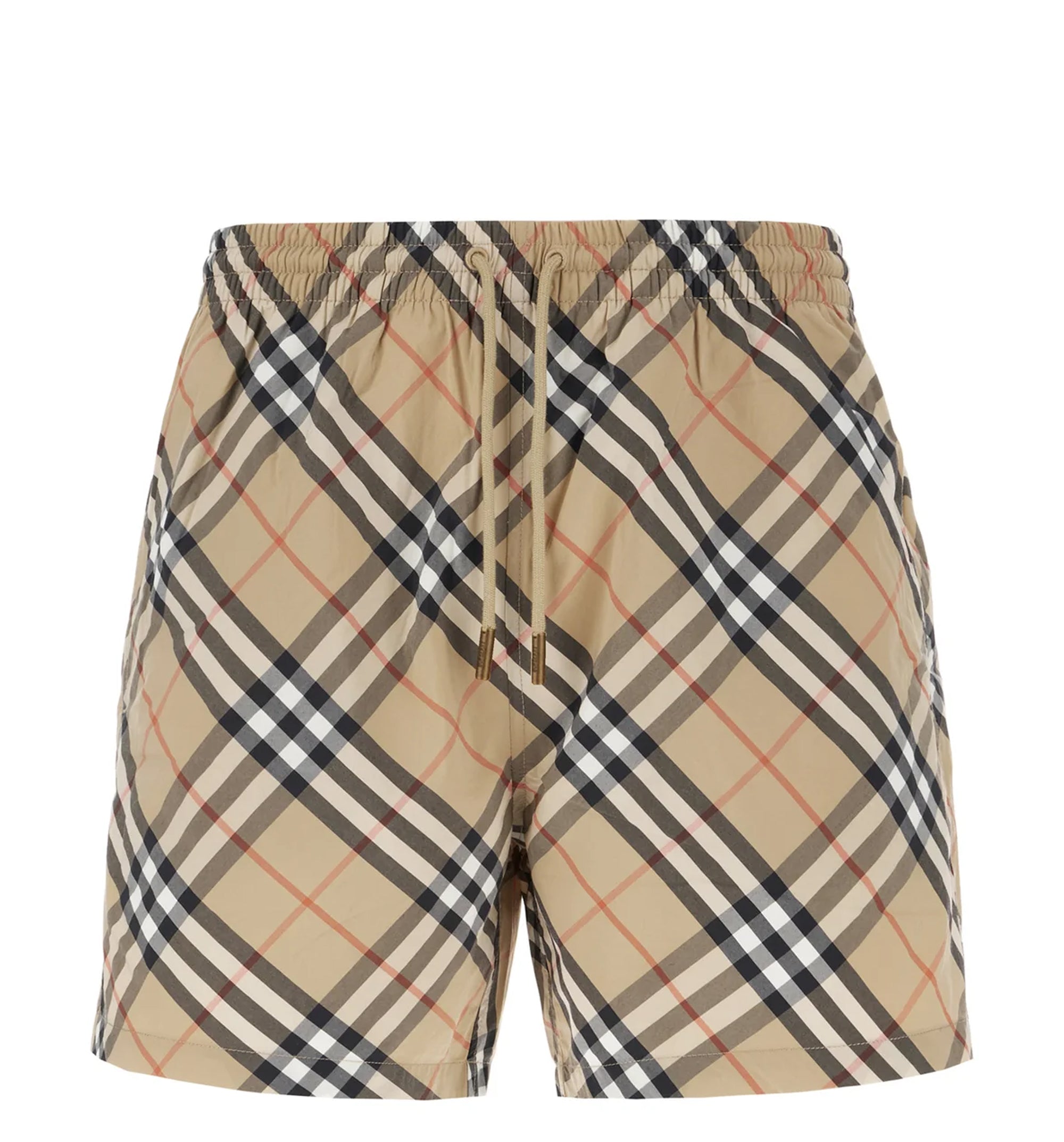 Printed nylon swimming shorts
