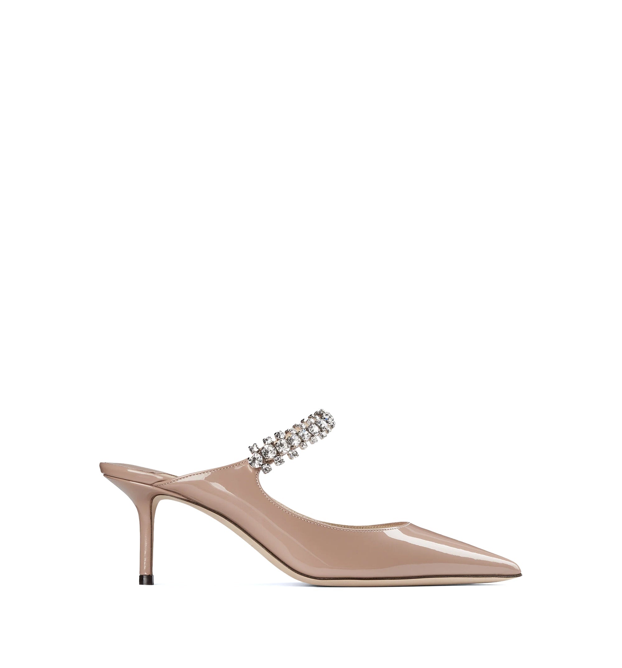 Bing 65 Mules with Crystal Strap