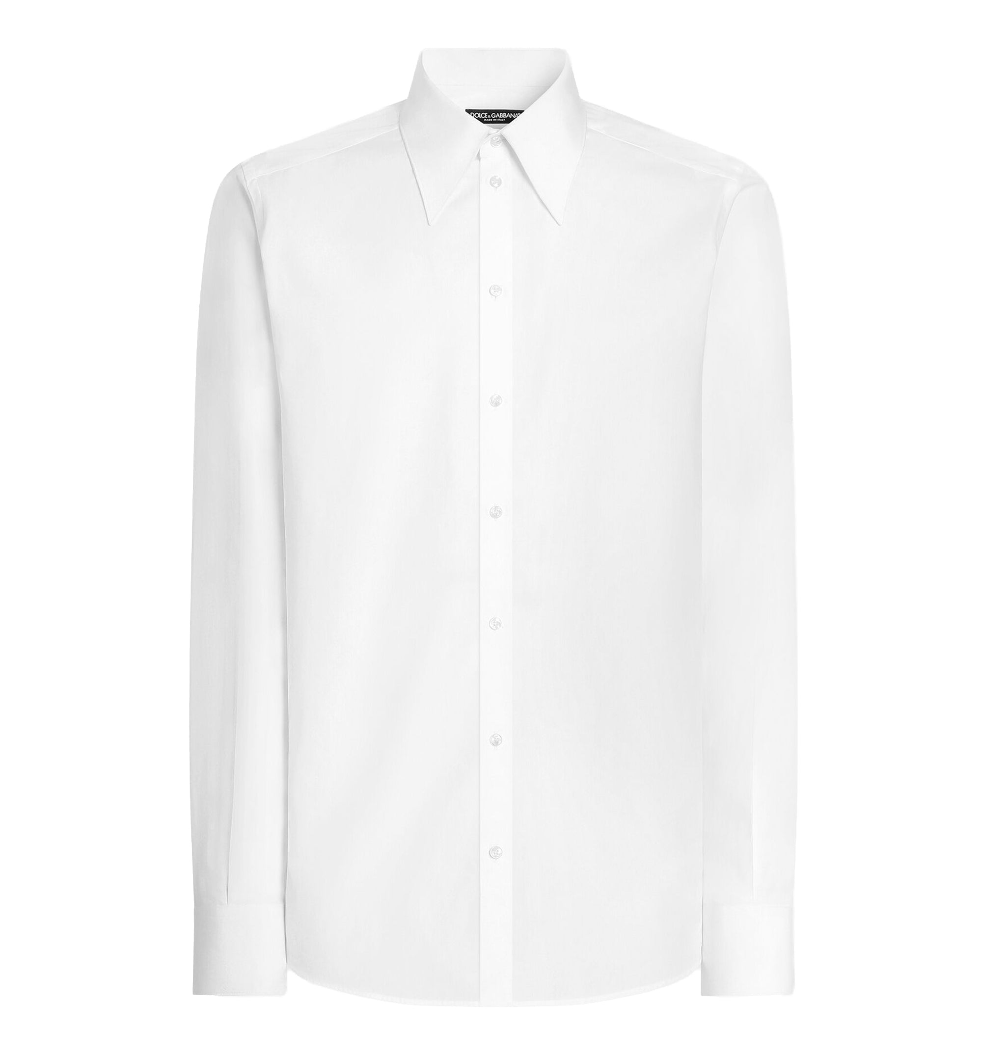 Gold poplin shirt