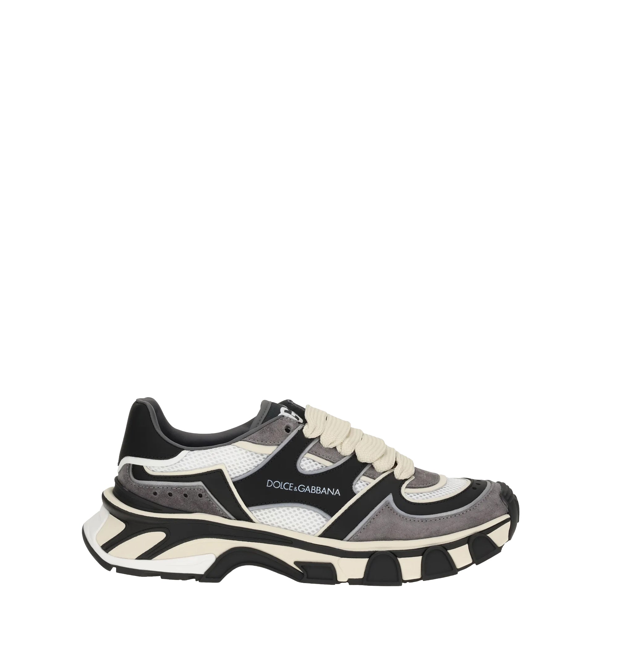 Sneakers with mesh details