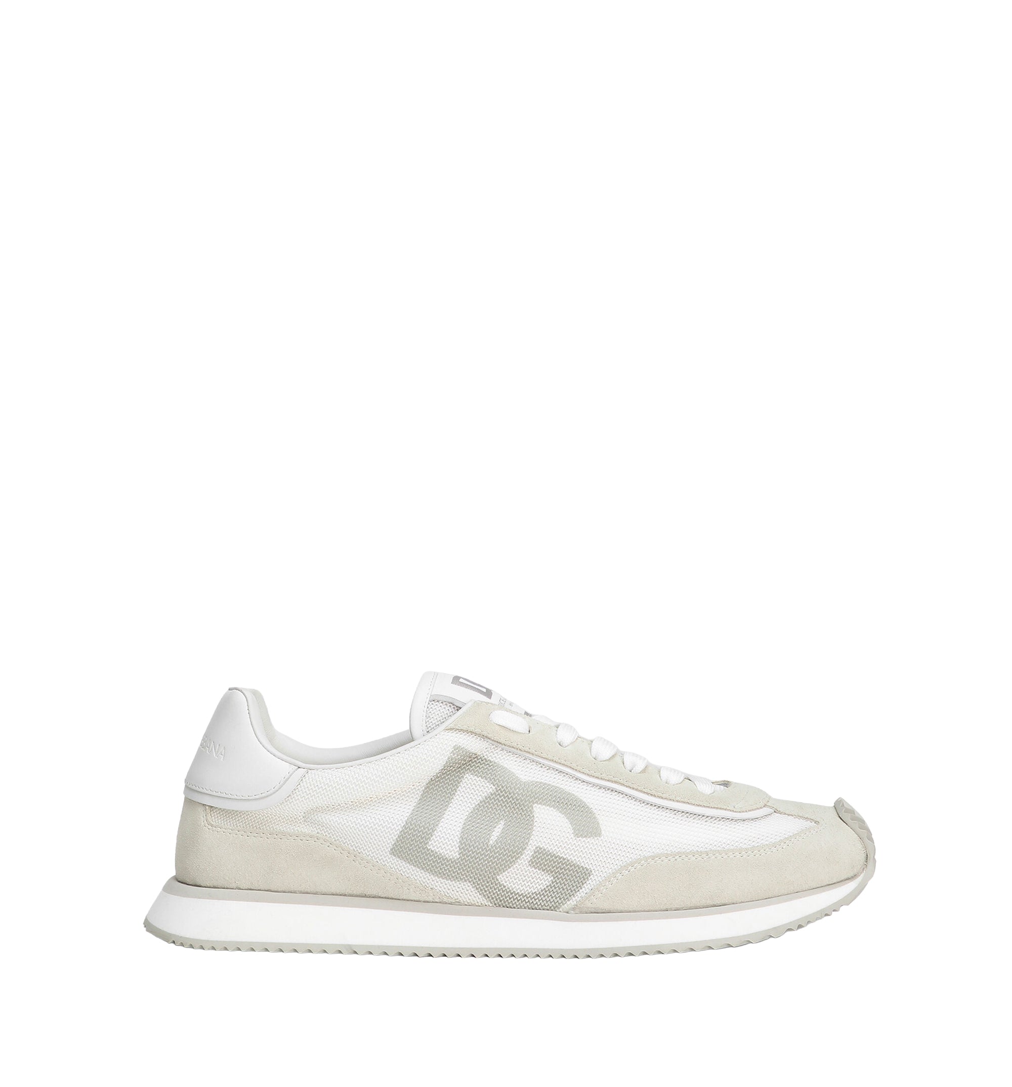 Mixed-material DG CUSHION sneakers
