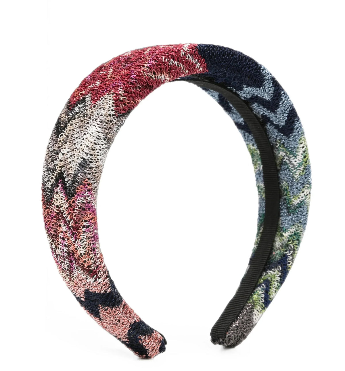 Zigzag-knit Padded Headband
