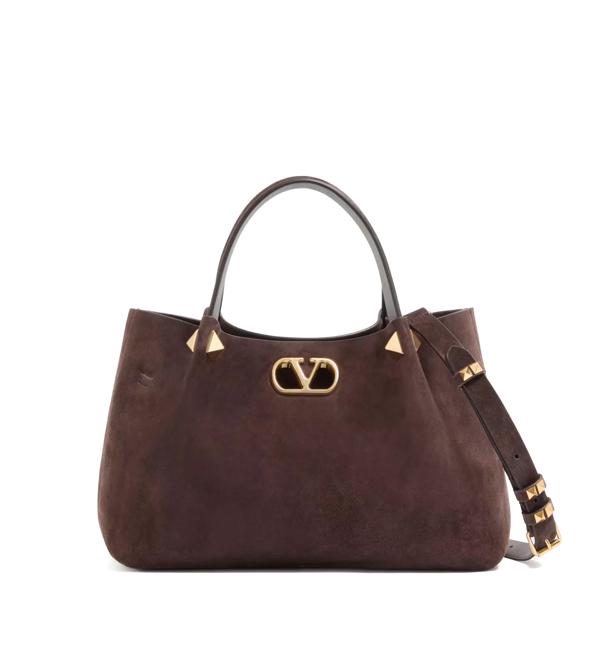 SMALL TOTE | VLOGO SIGNATURE | SUEDE S./