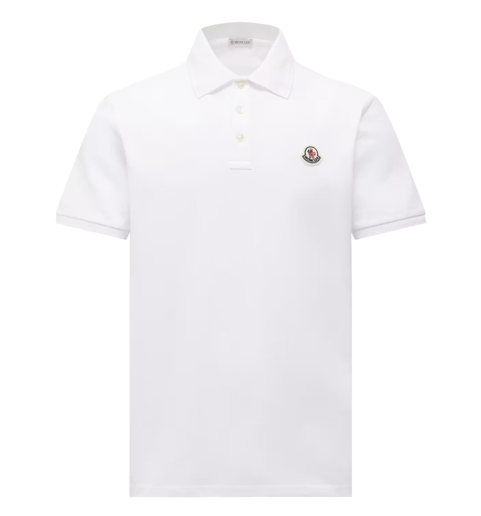 Logo Patch Cotton Piquet Polo Shirt