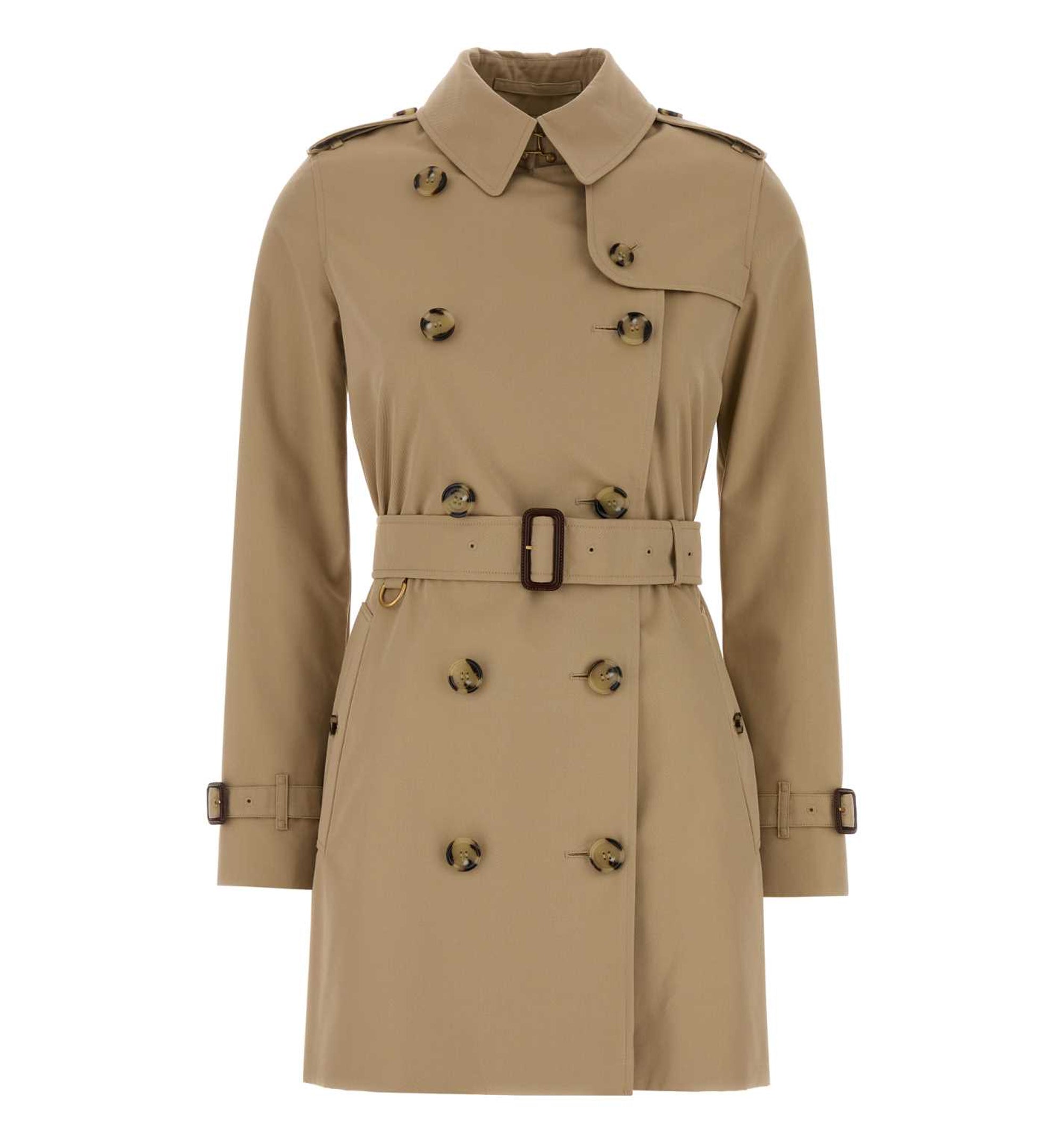 Beige gabardine Heritage Kensington trench coat