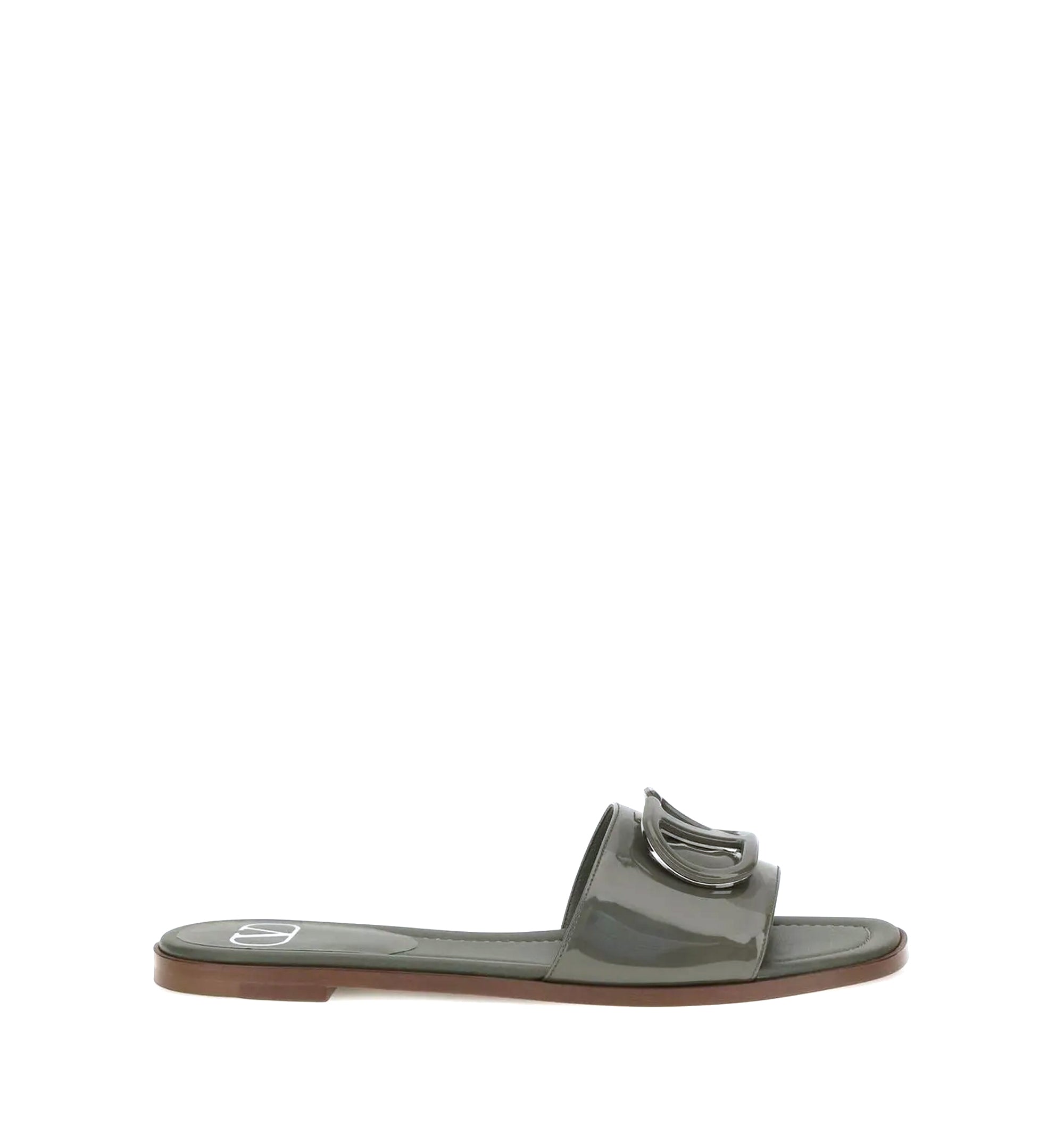 Valentino VLogo Signature Slip-On Sandals