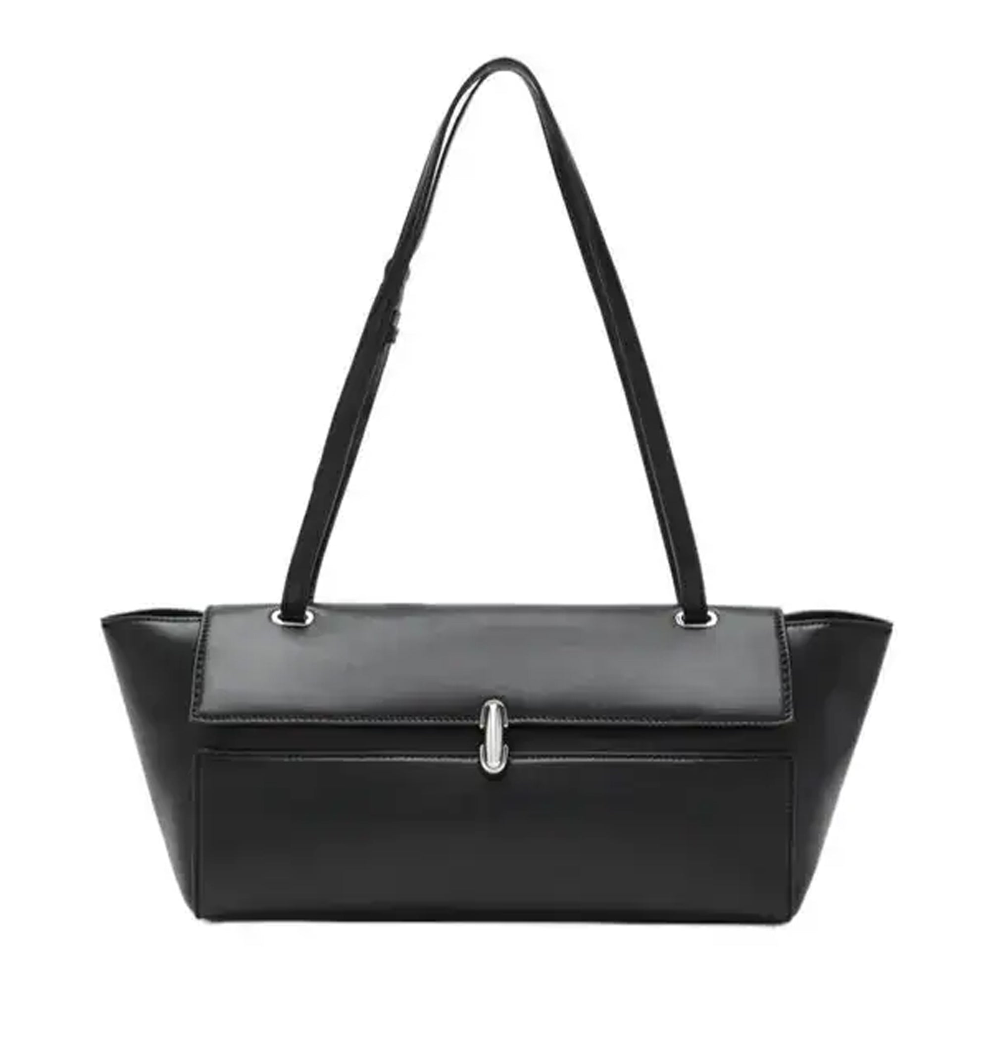 Symmetry trapeze shoulder bag