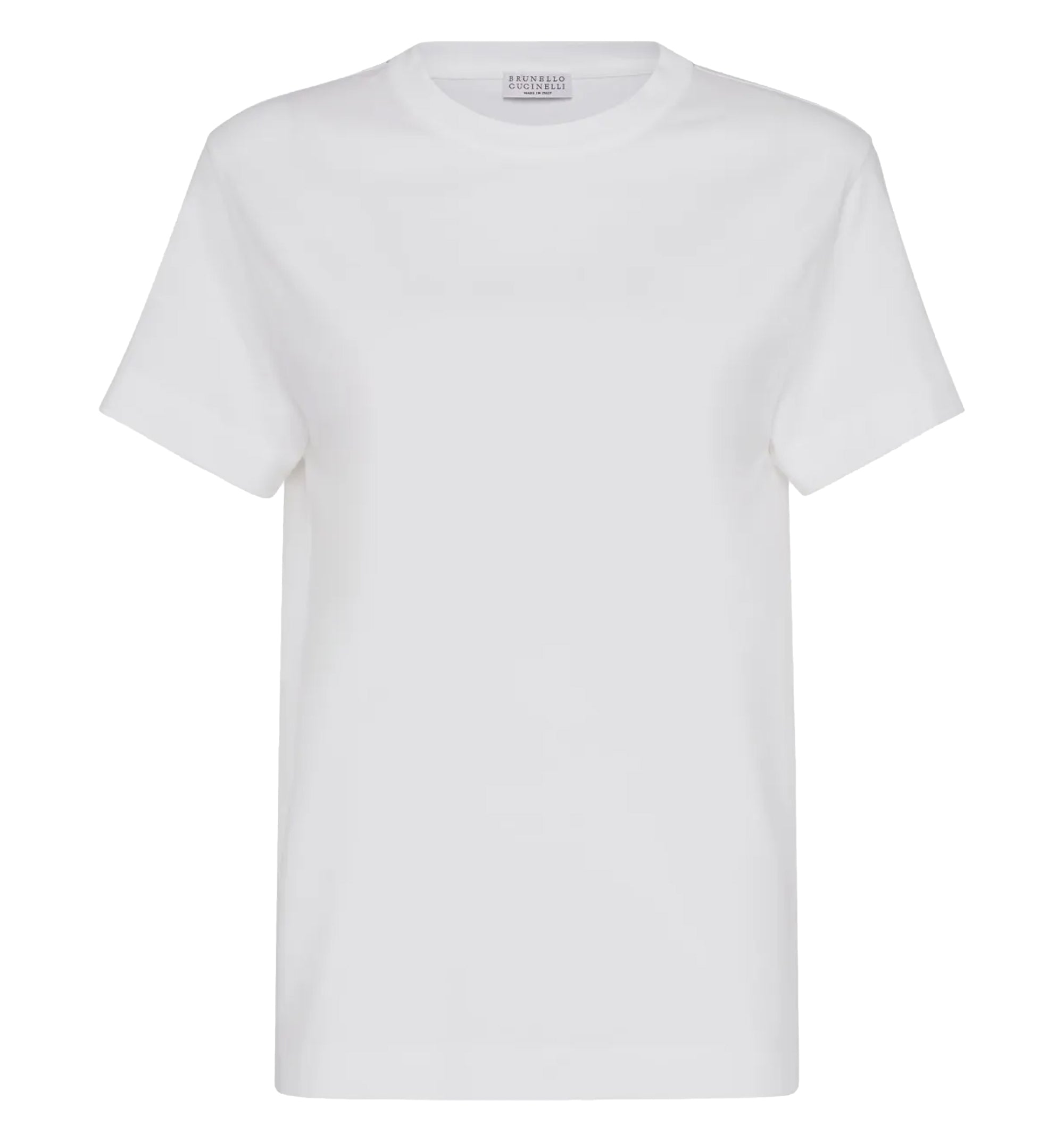 Monili-trim cotton T-shirt
