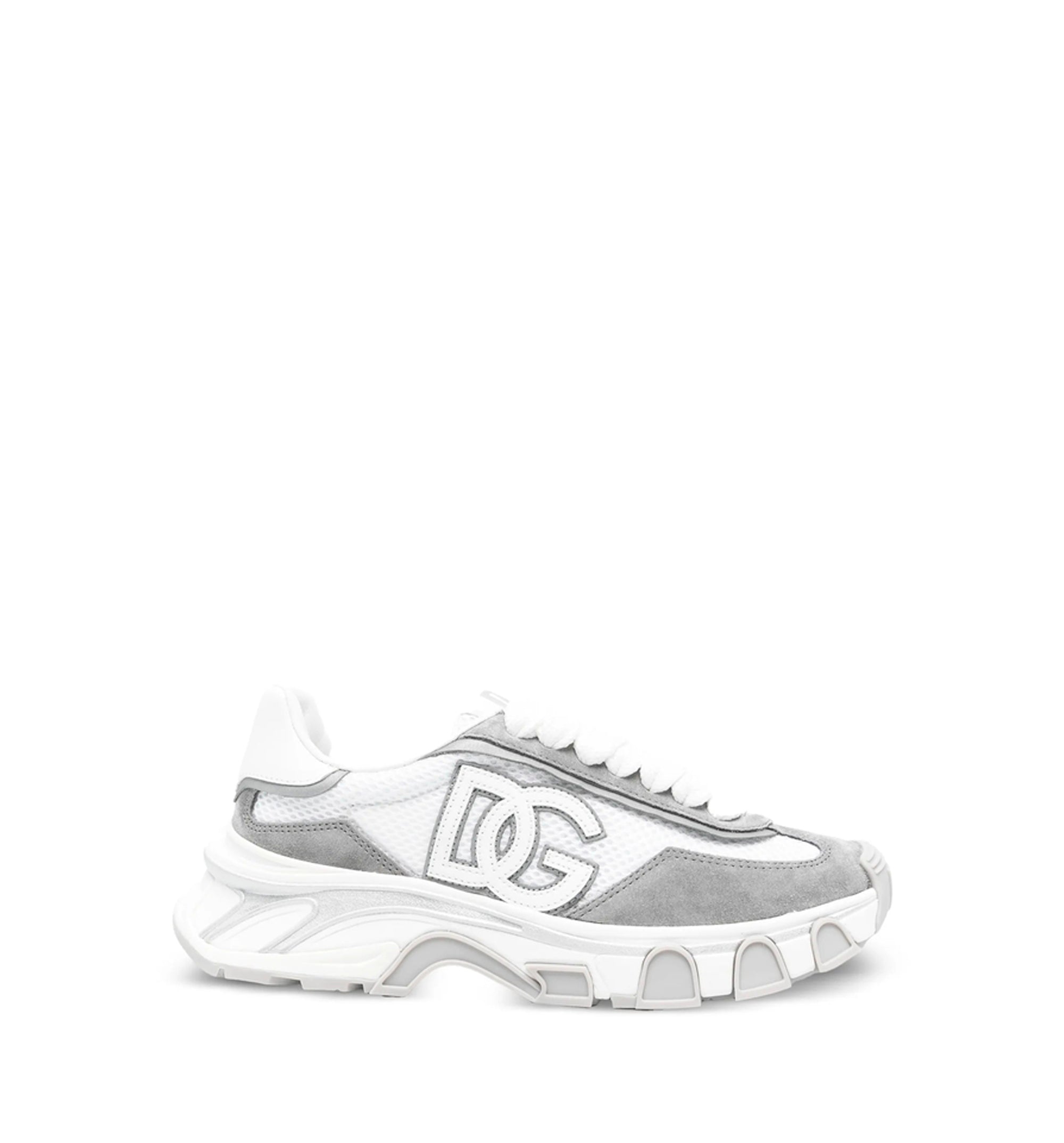 DG country road nylon and leather sneakers