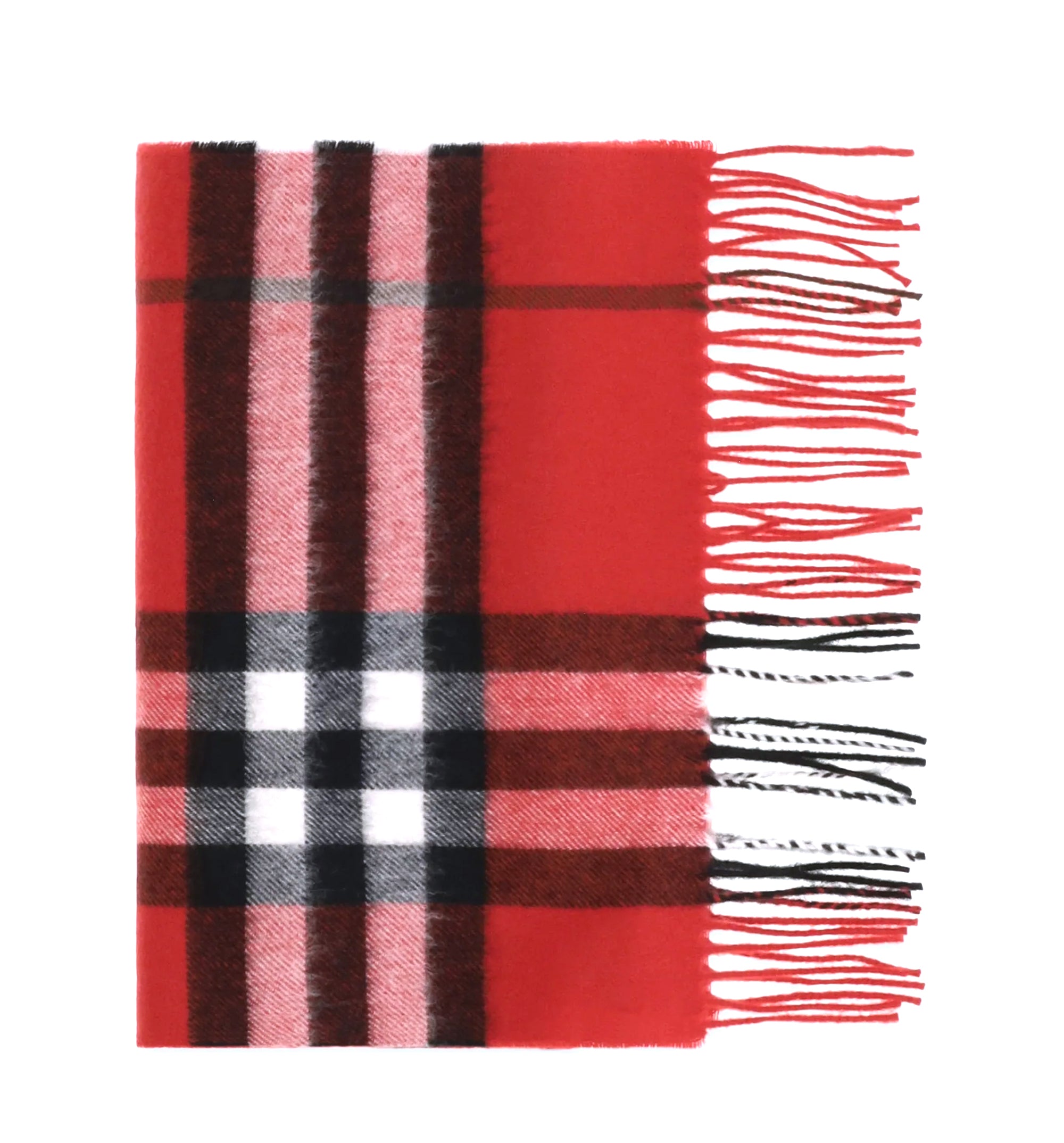 Check Cashmere Scarf