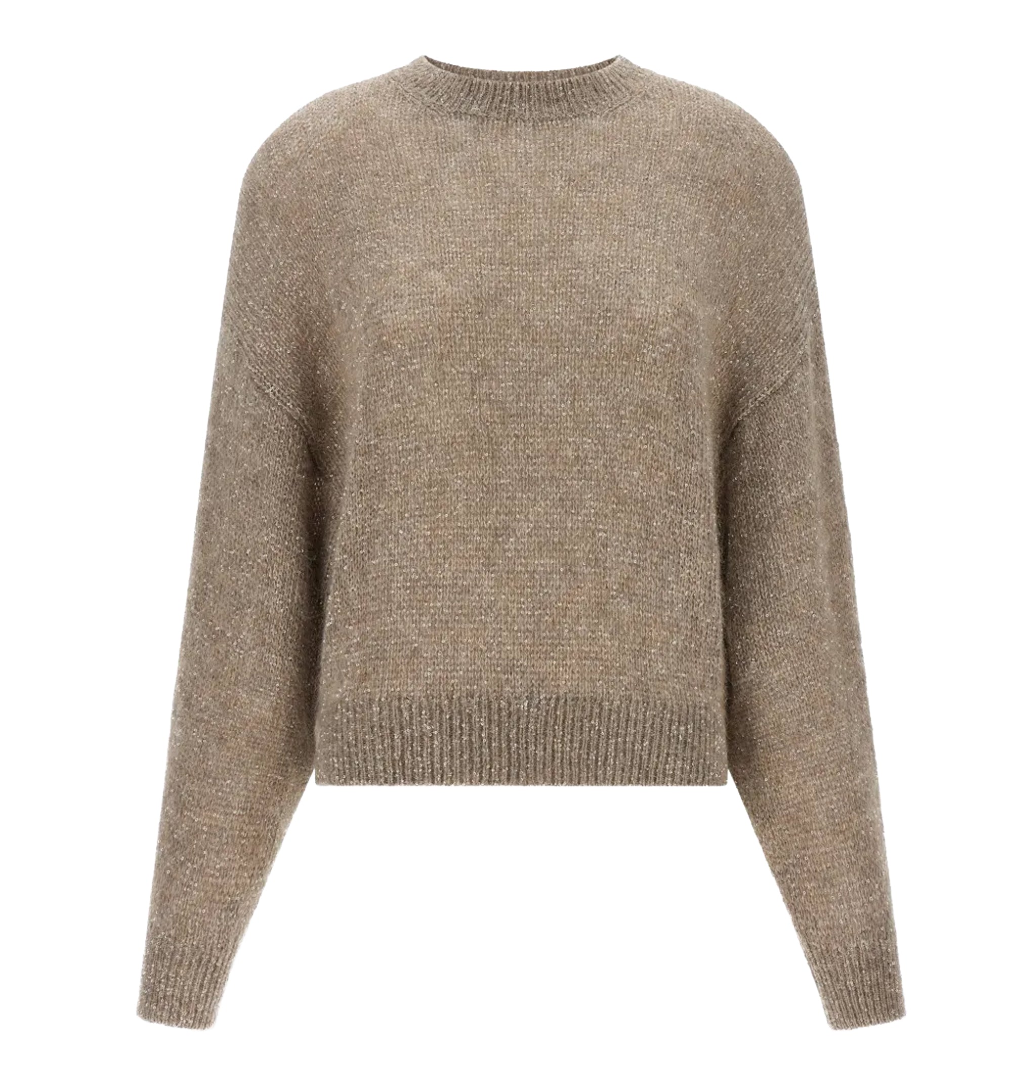 Diamante sequin-embellished sweater