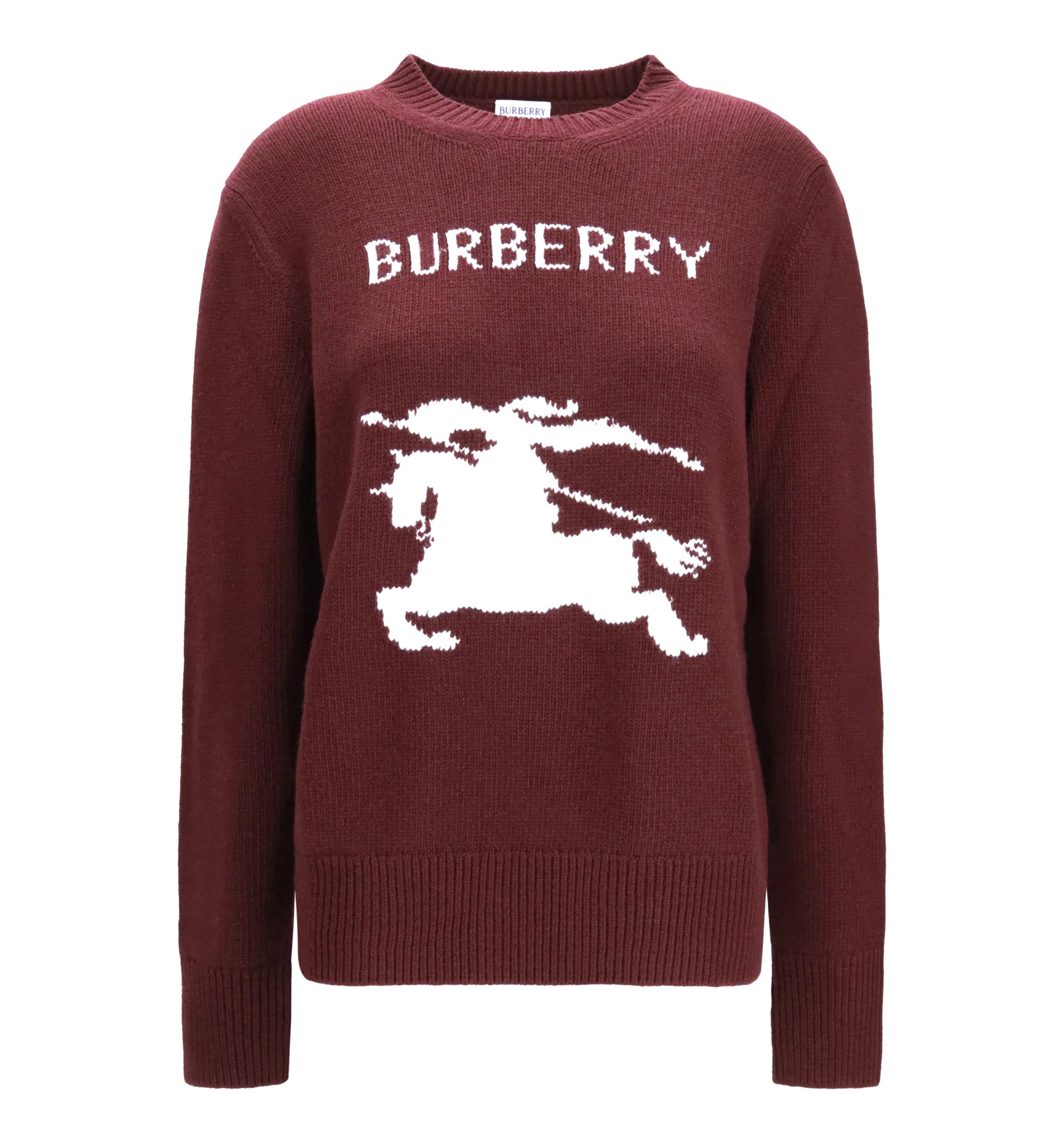 Cashmere and wool Sweater with Knight motif