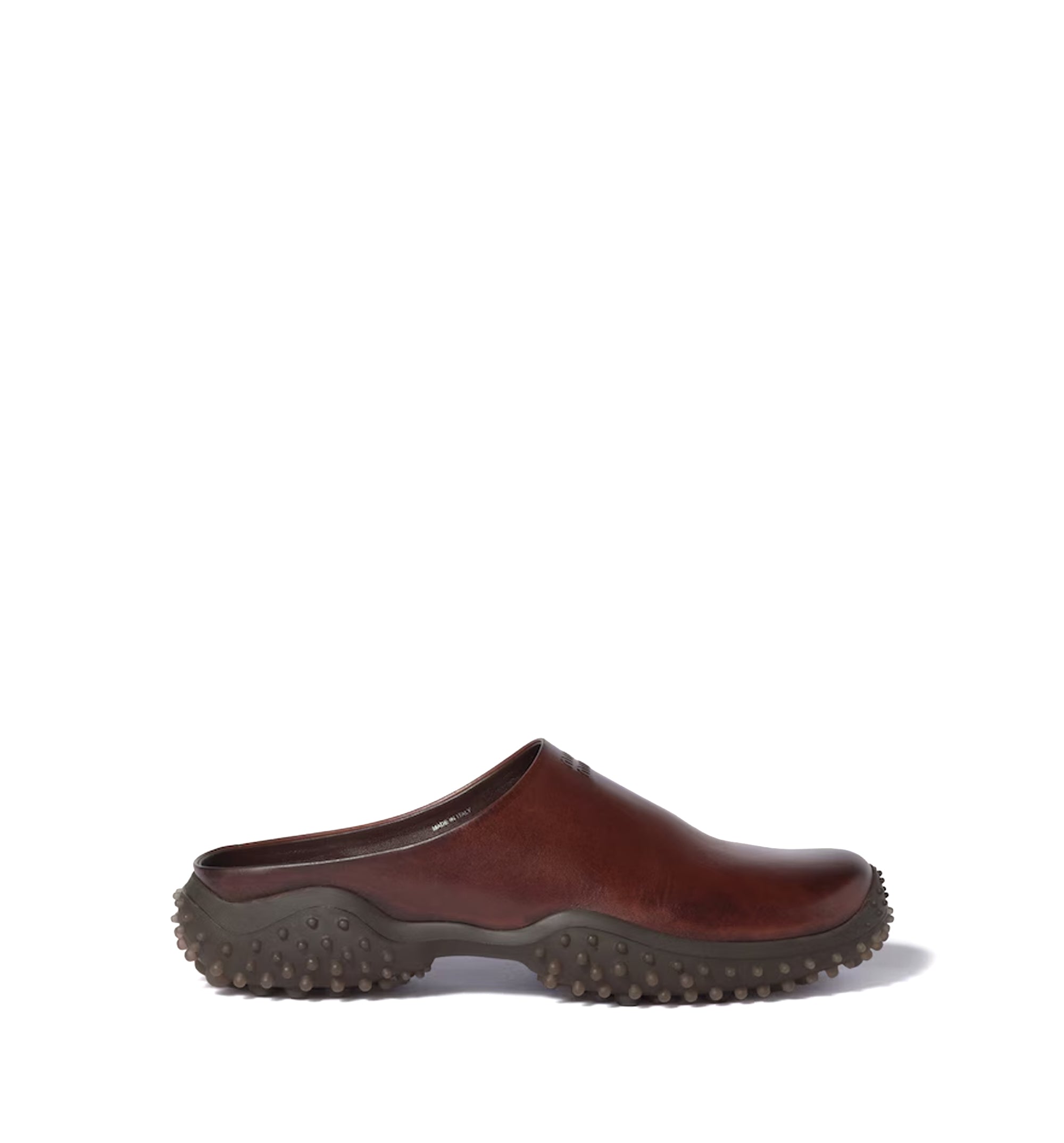 Leather mules