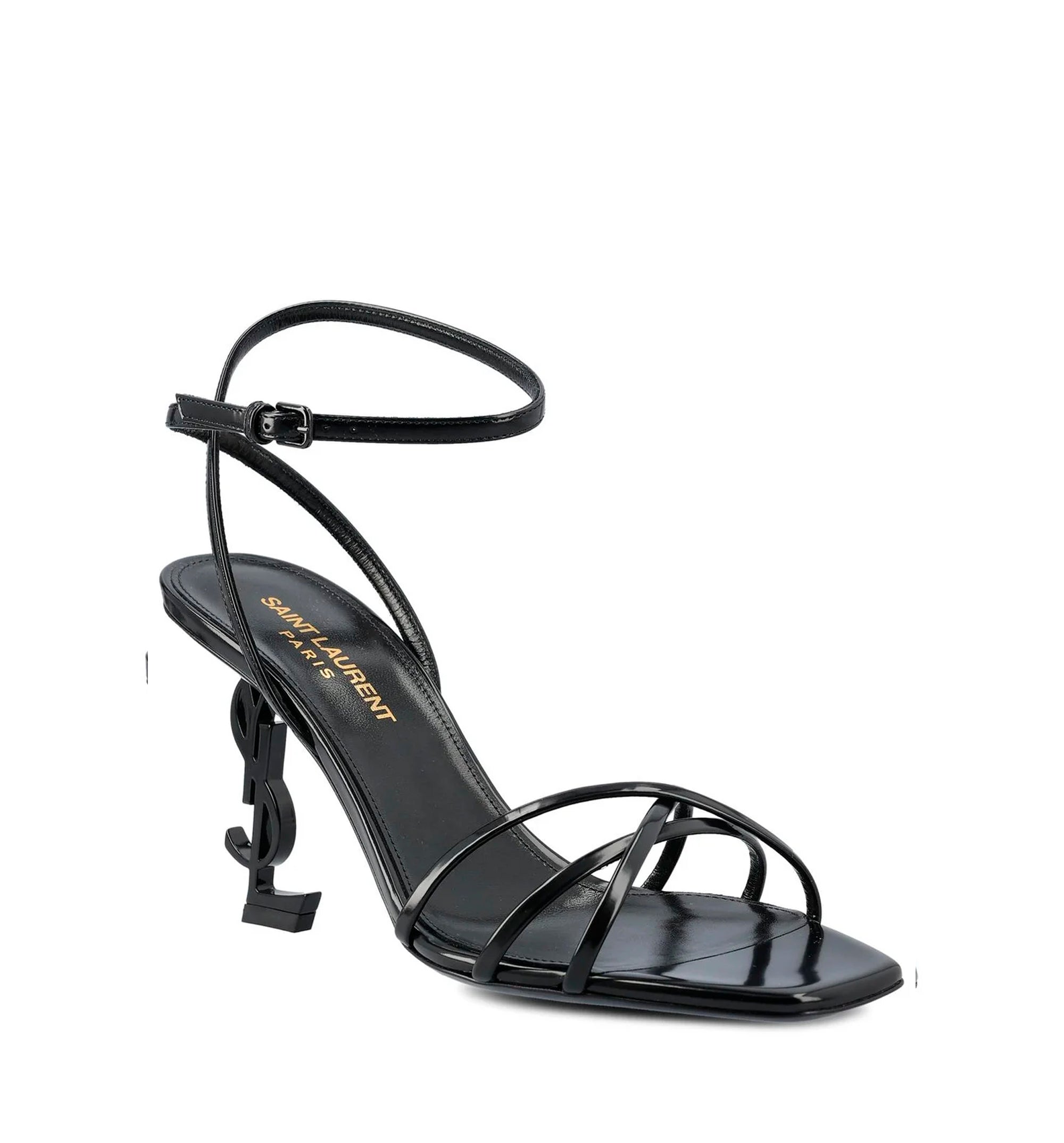 Opyum Sandals In Patent Leather - Black