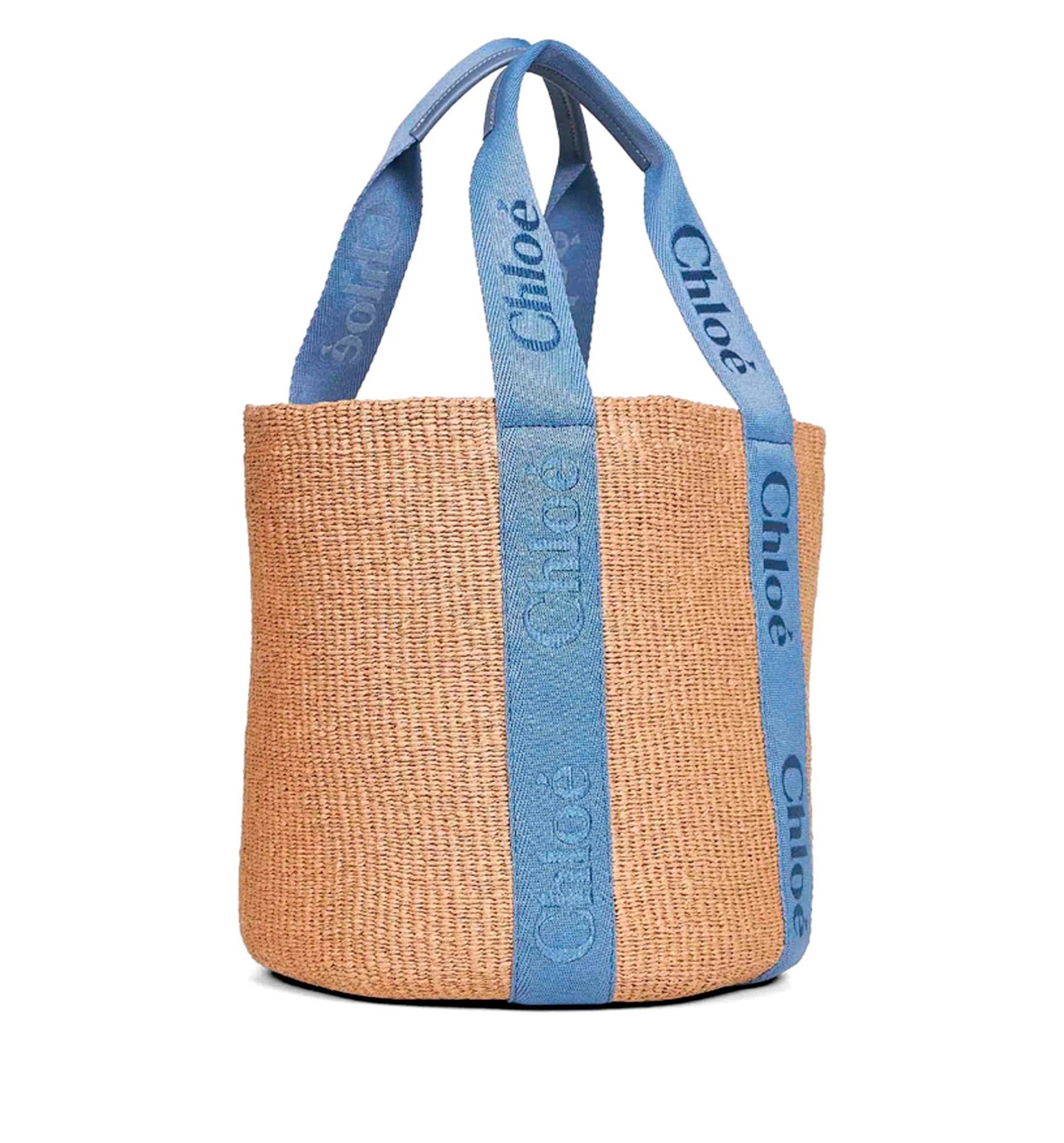 Fairtrade material woody shoulder shopping bag