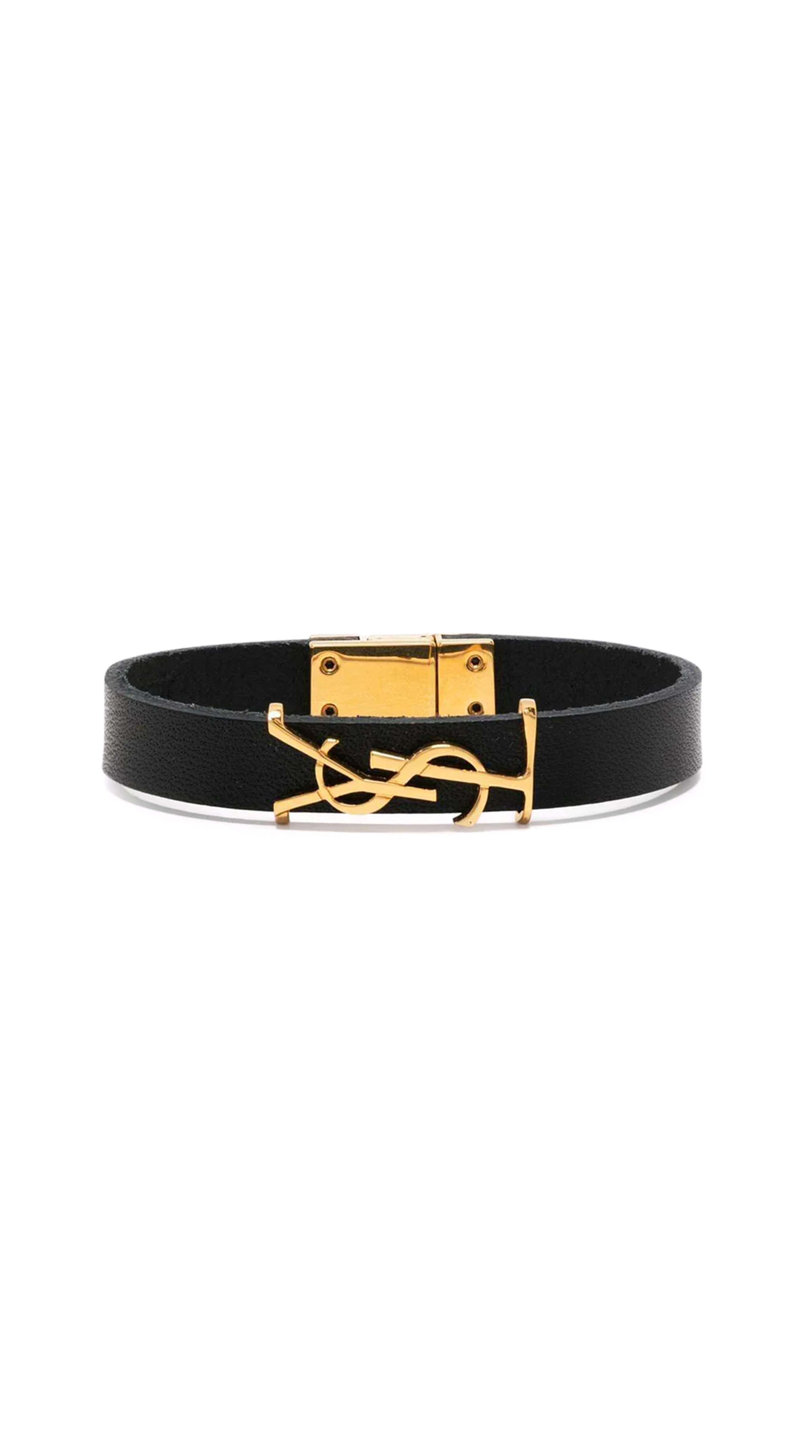 Cassandre Bracelet in Leather - Black