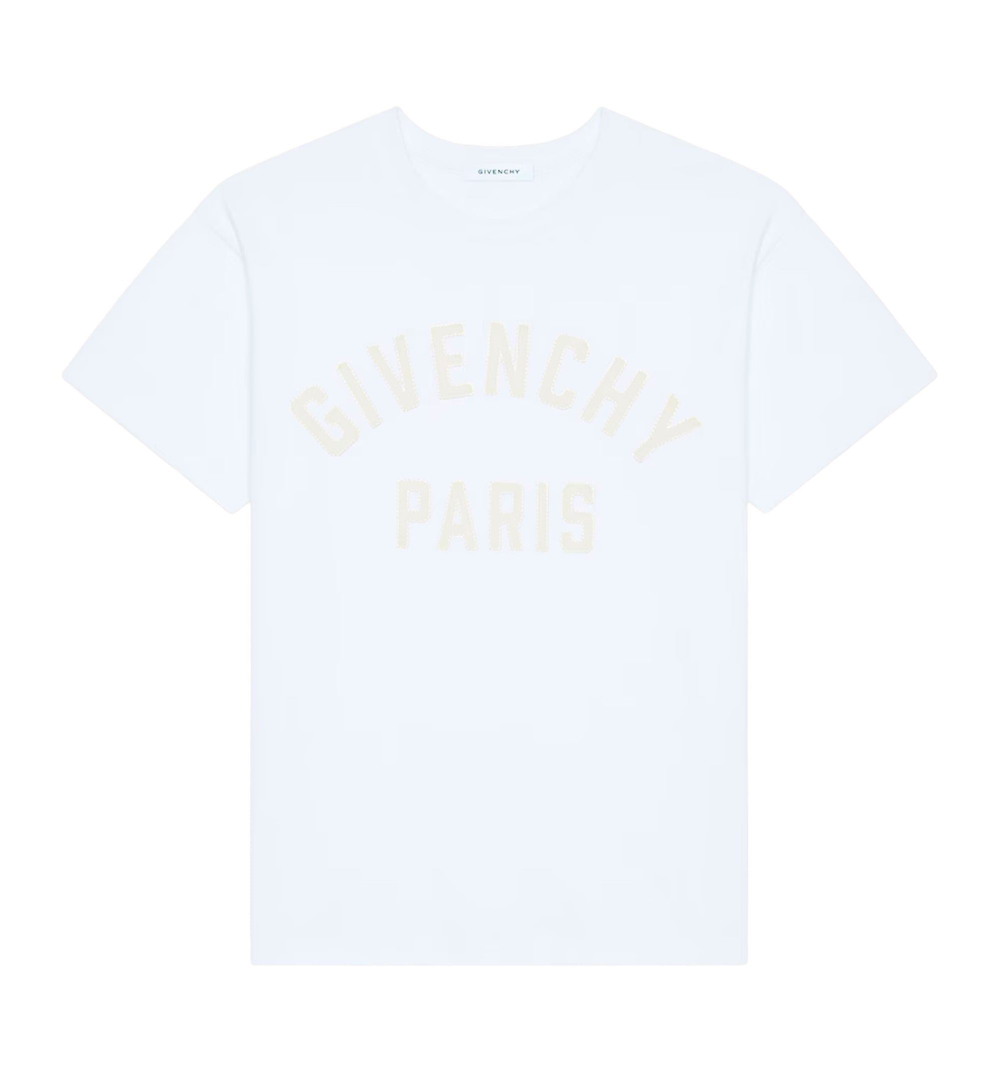 T-shirt in cotton with GIVENCHY Paris embroidery