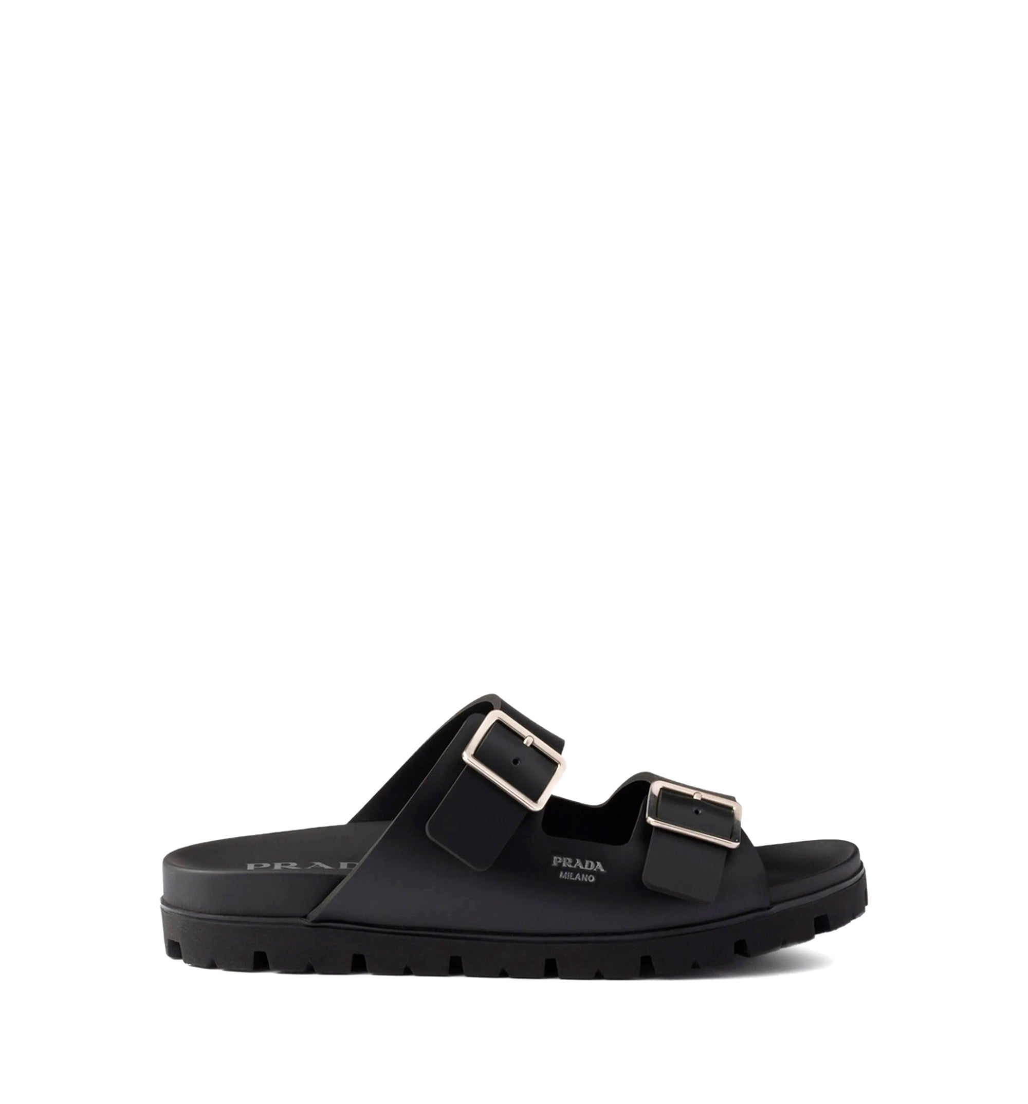 Rubber strap sandals