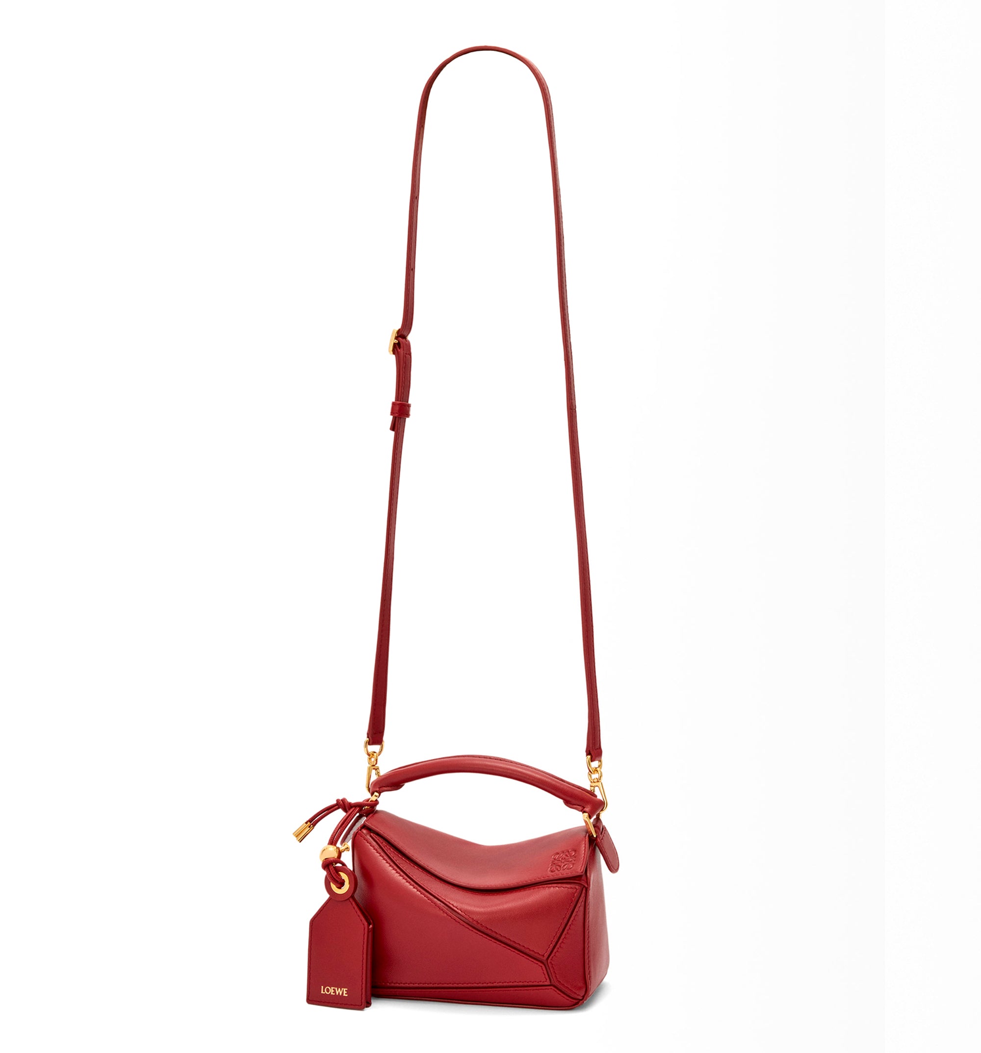 Mini Featherlight Puzzle bag in nappa lambskin