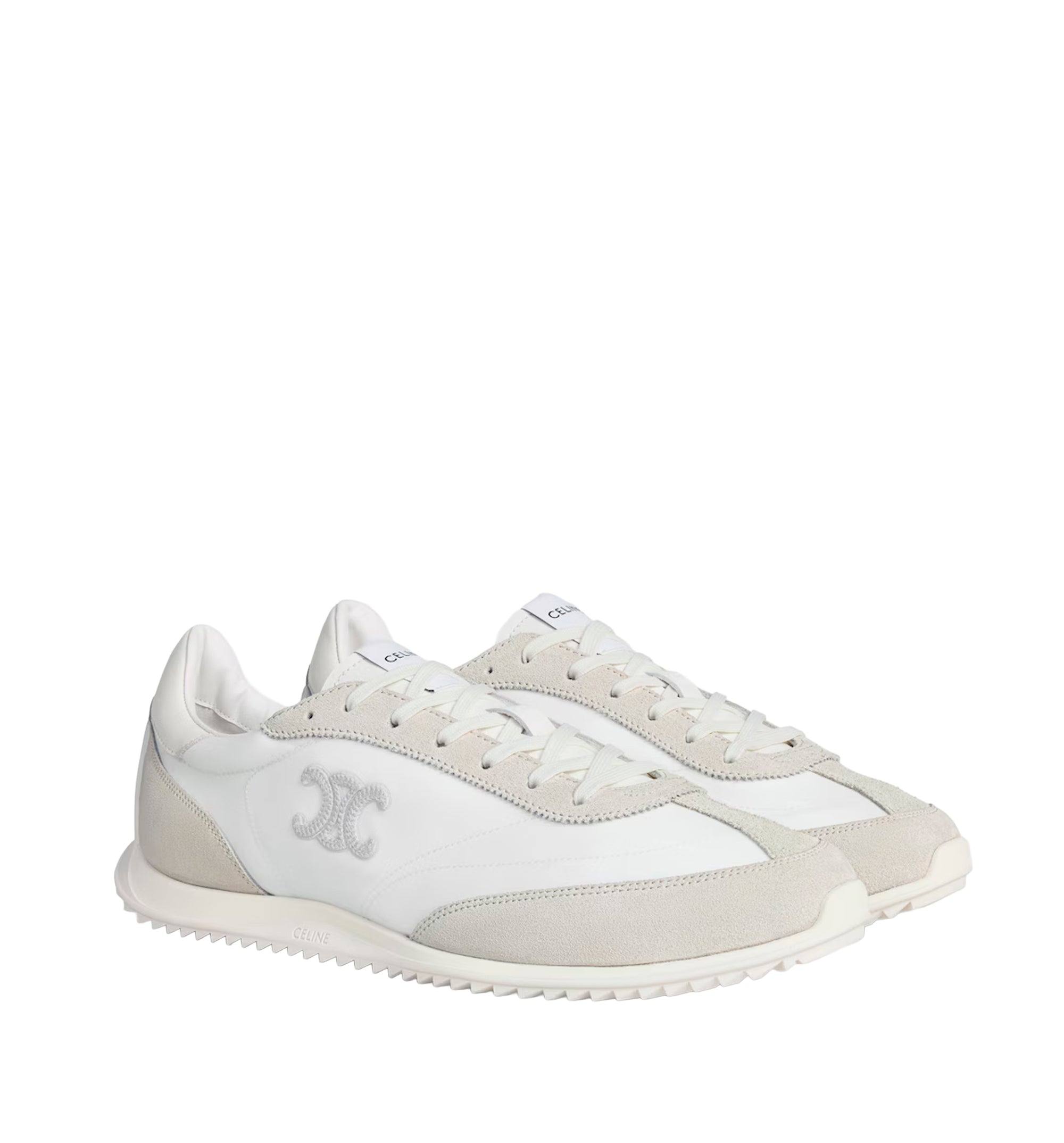 Racer Sneaker In Nylon, Suede Calfskin And Calfskin