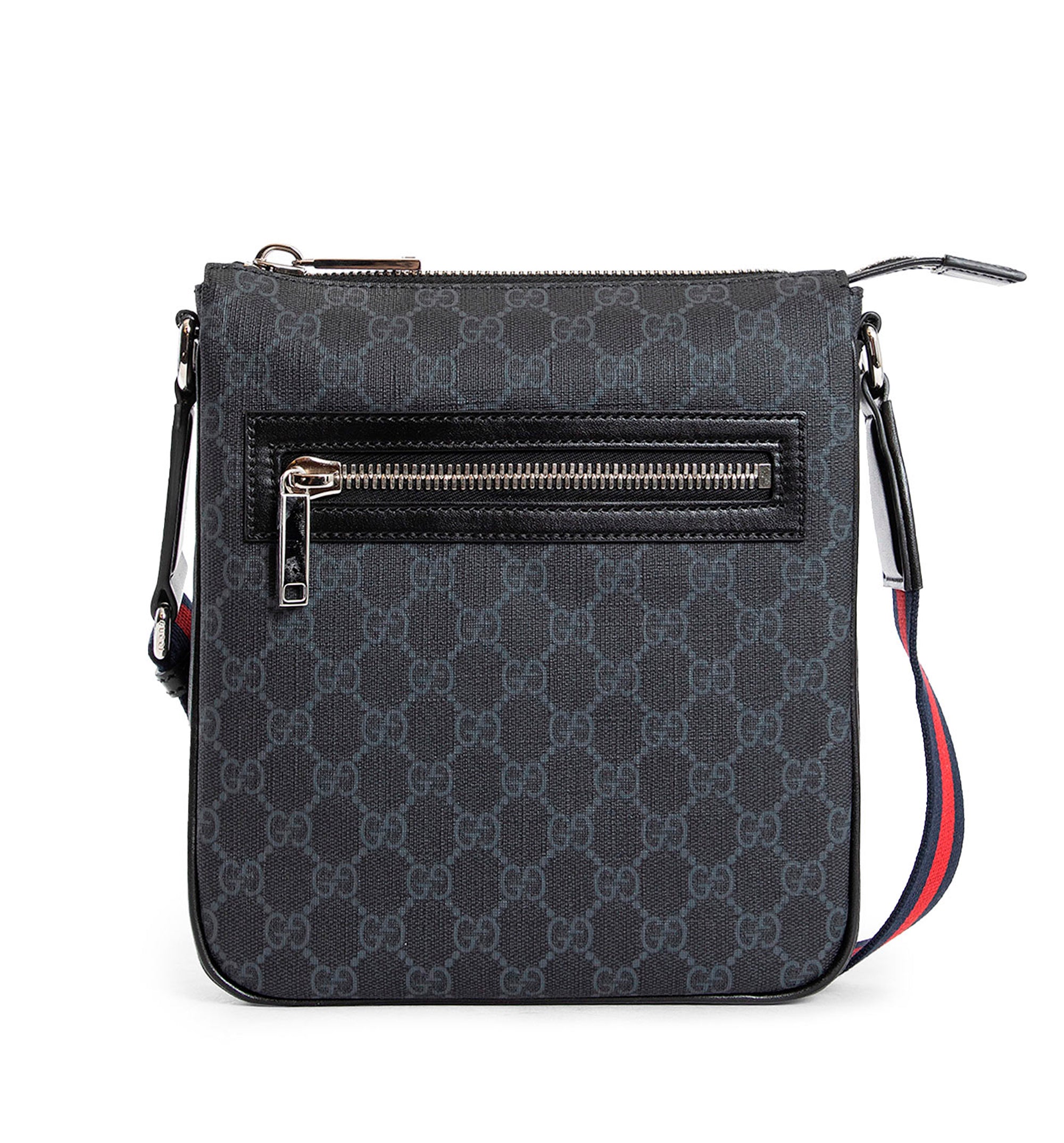 GG Black small messenger bag