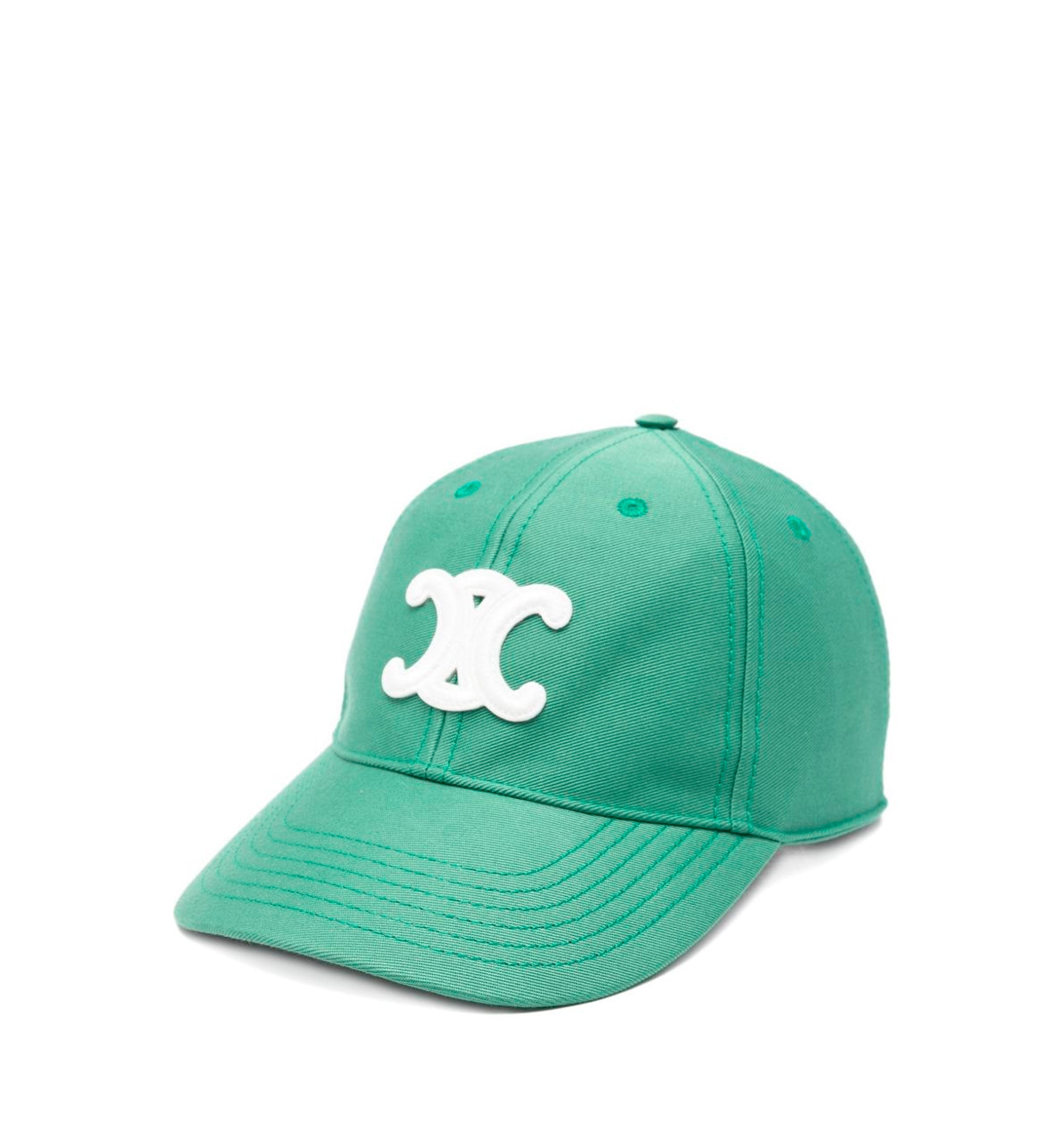 Triomphe Baseball Cap In Washed Cotton Gabardine