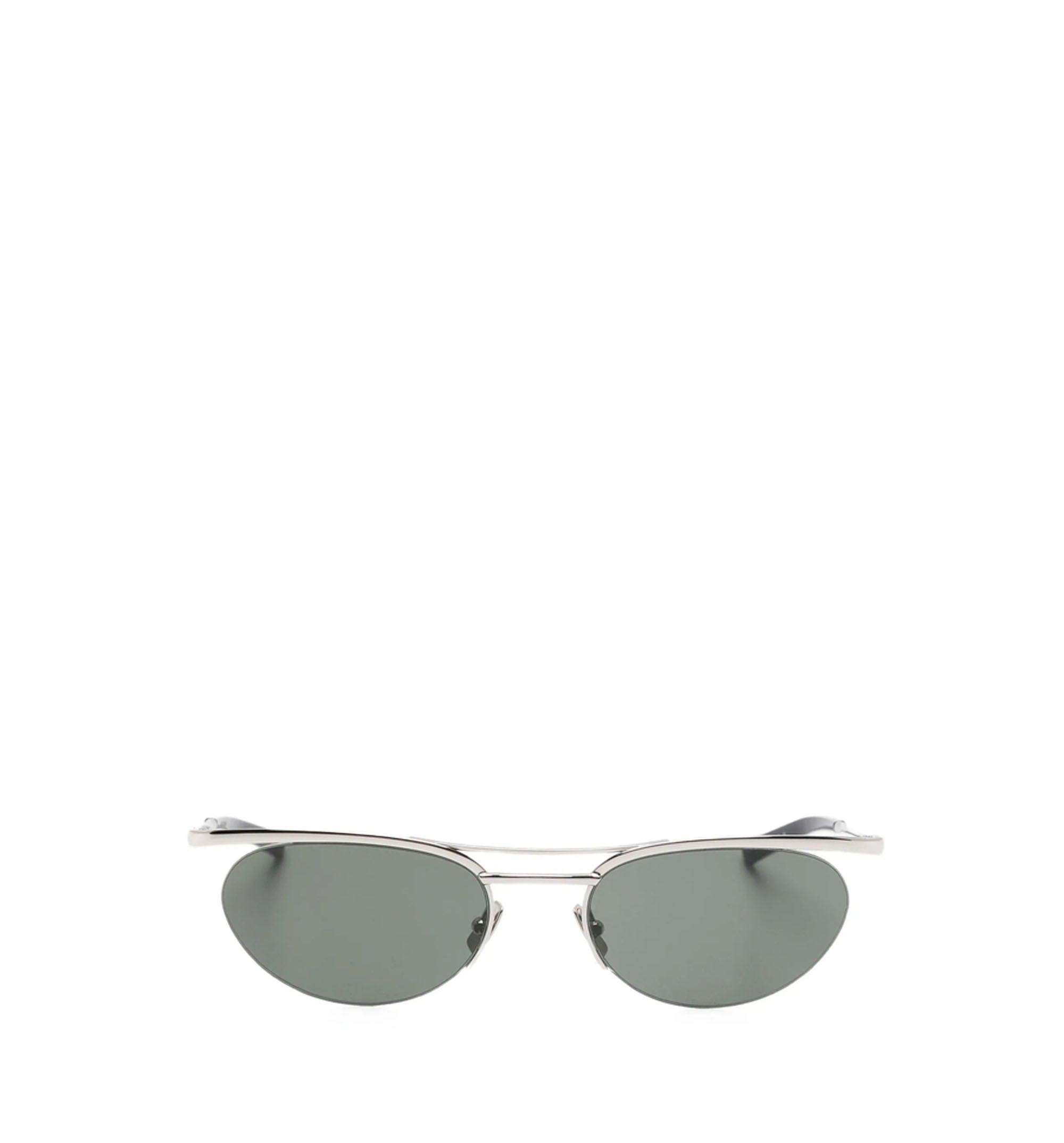 Oval-frame Sunglasses Silber