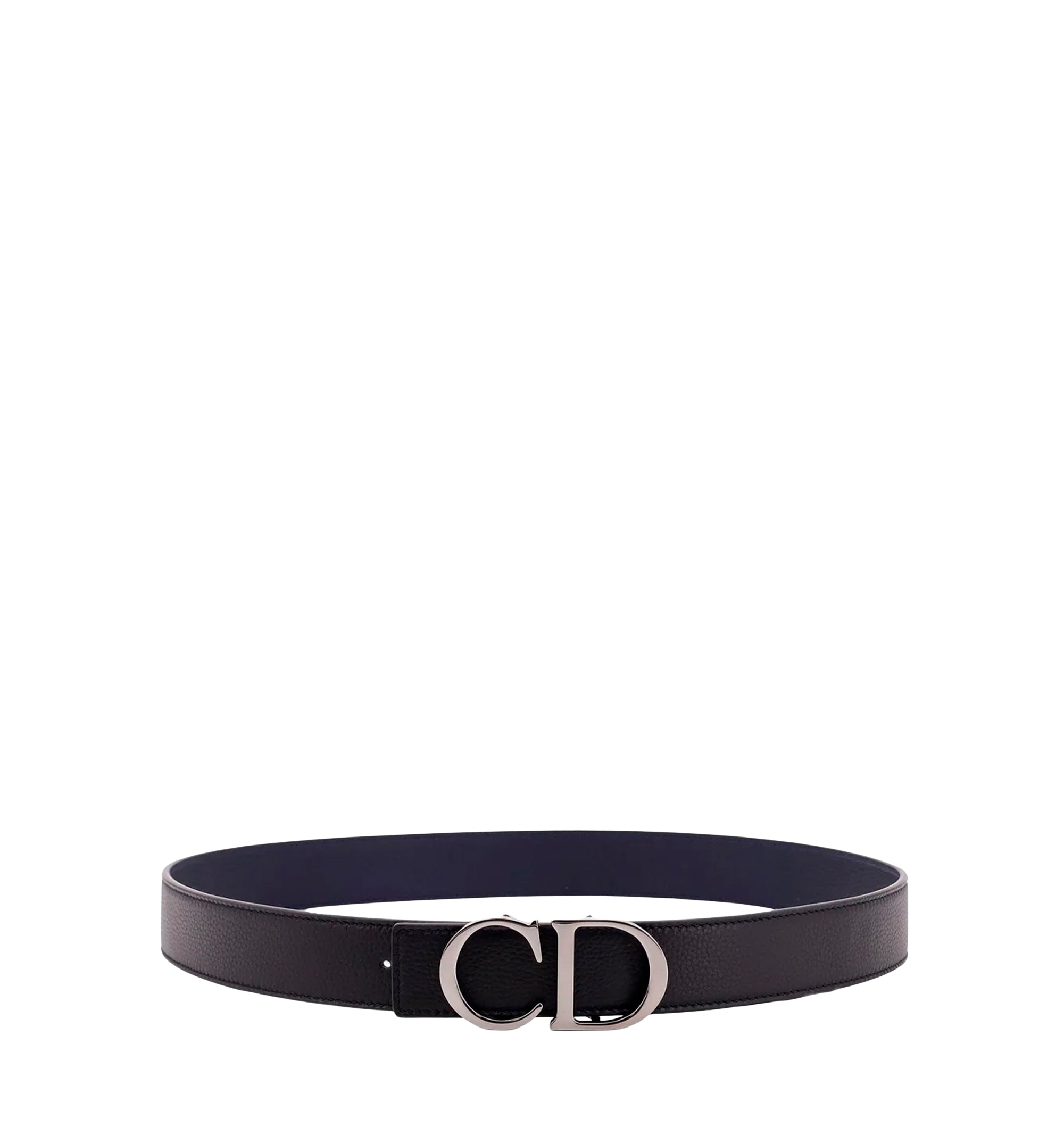 Reversible leather belt