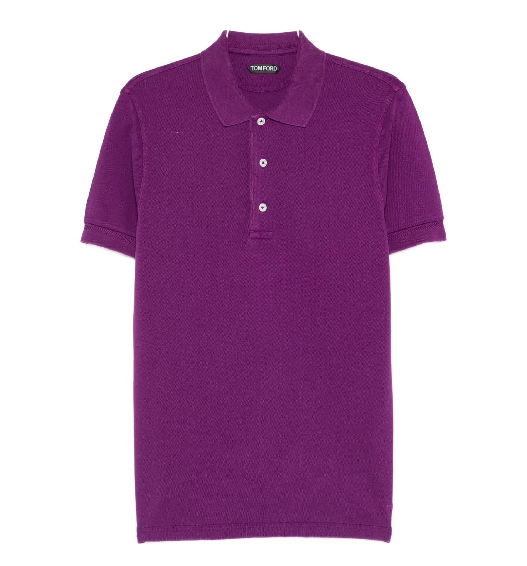 Cotton Blend Polo Shirt