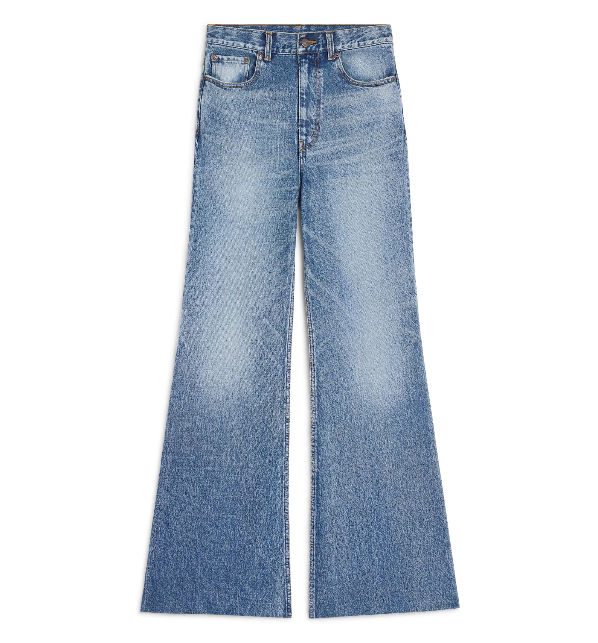 Flare Jeans 001 In Cotton Denim