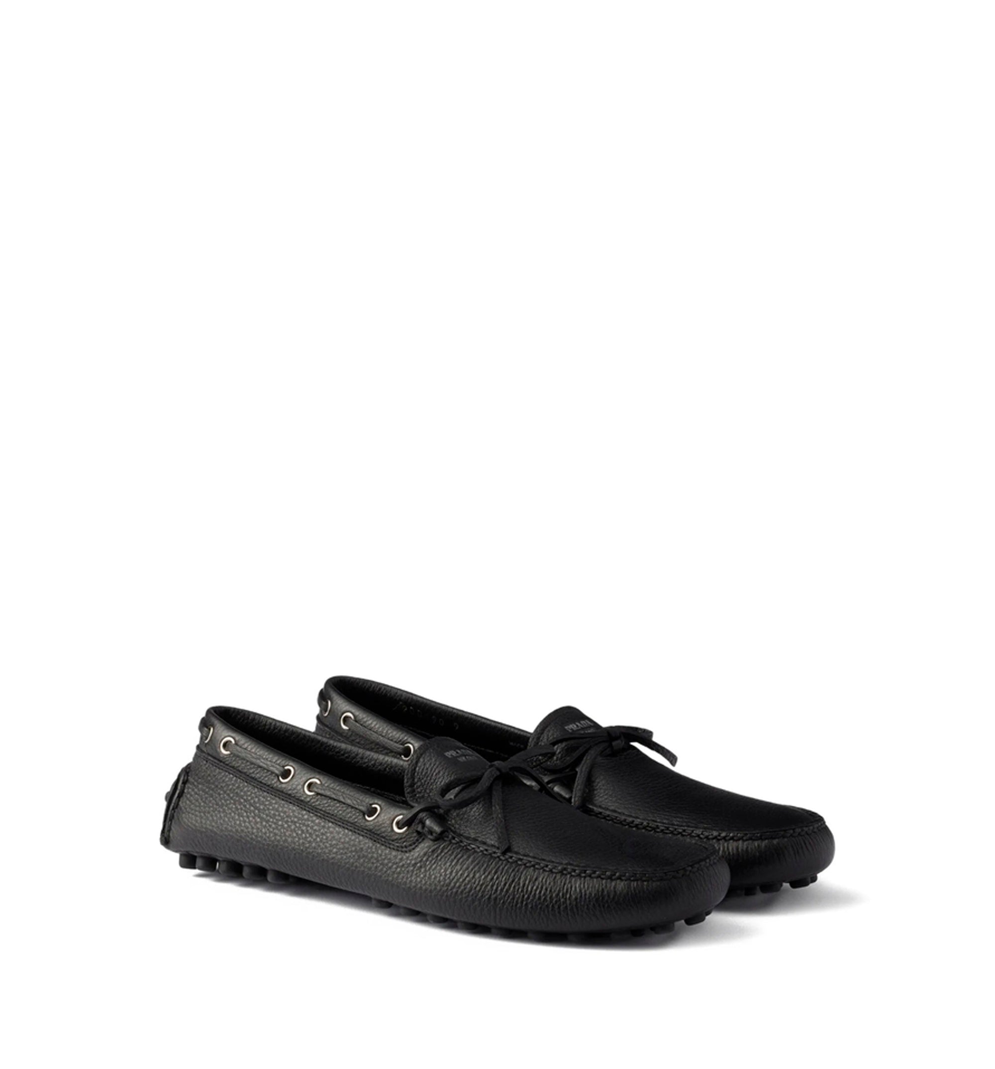 Leather driving shoe