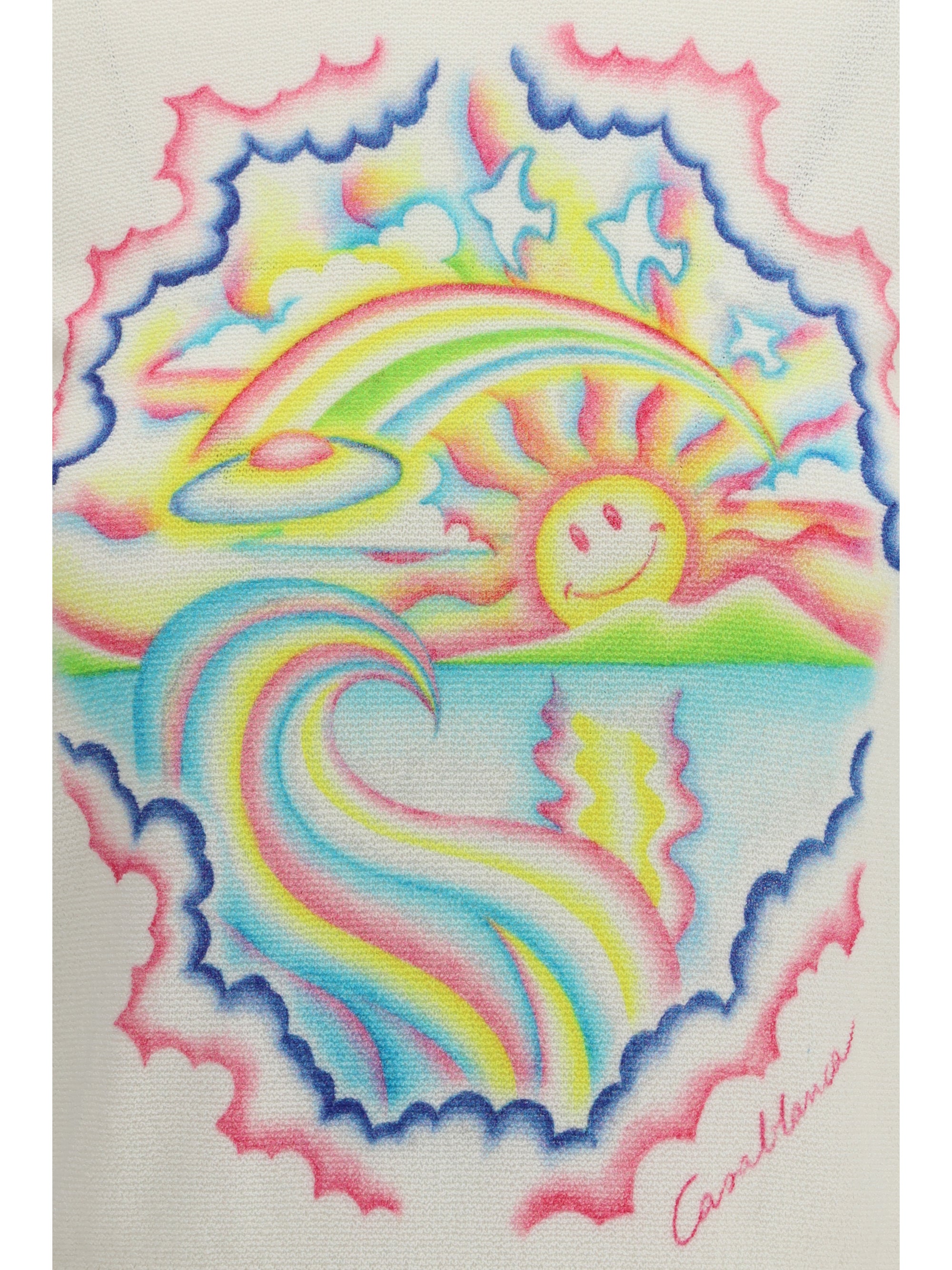 Casablanca Graphic Short-sleeves T-Shirt