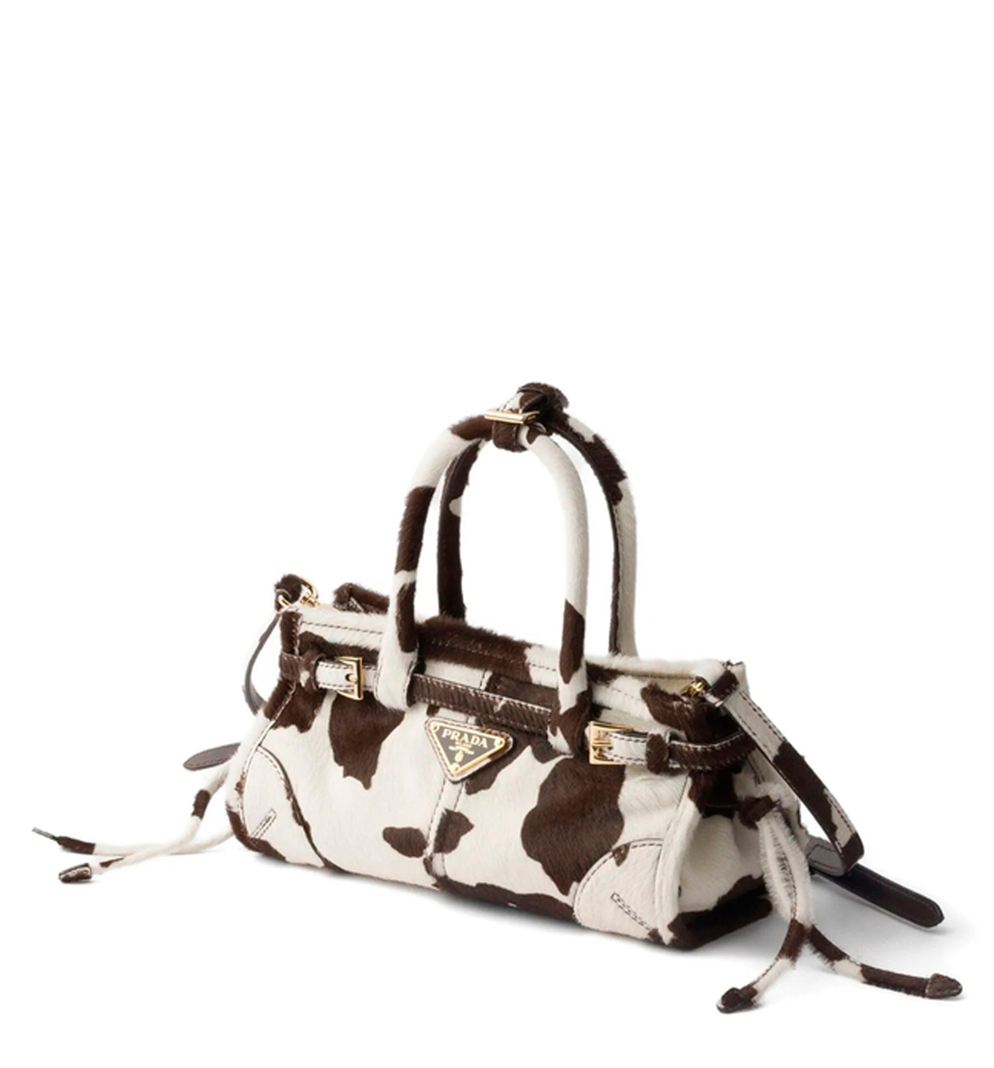 Prada Bonnie mini printed leather handbag