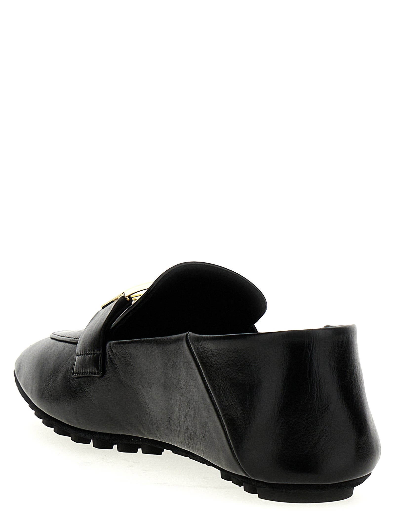 Baguette Leather Loafers