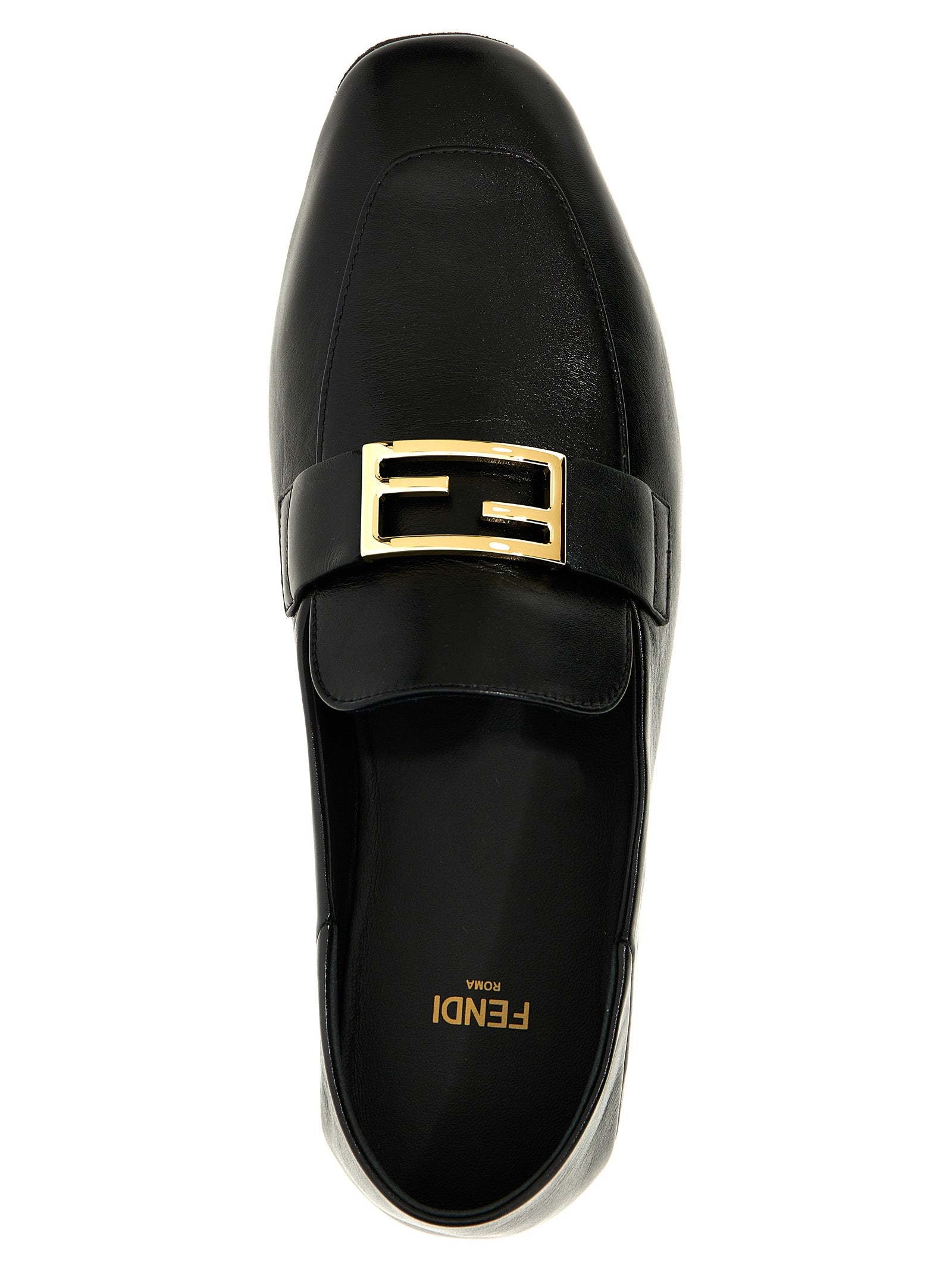 Baguette Leather Loafers