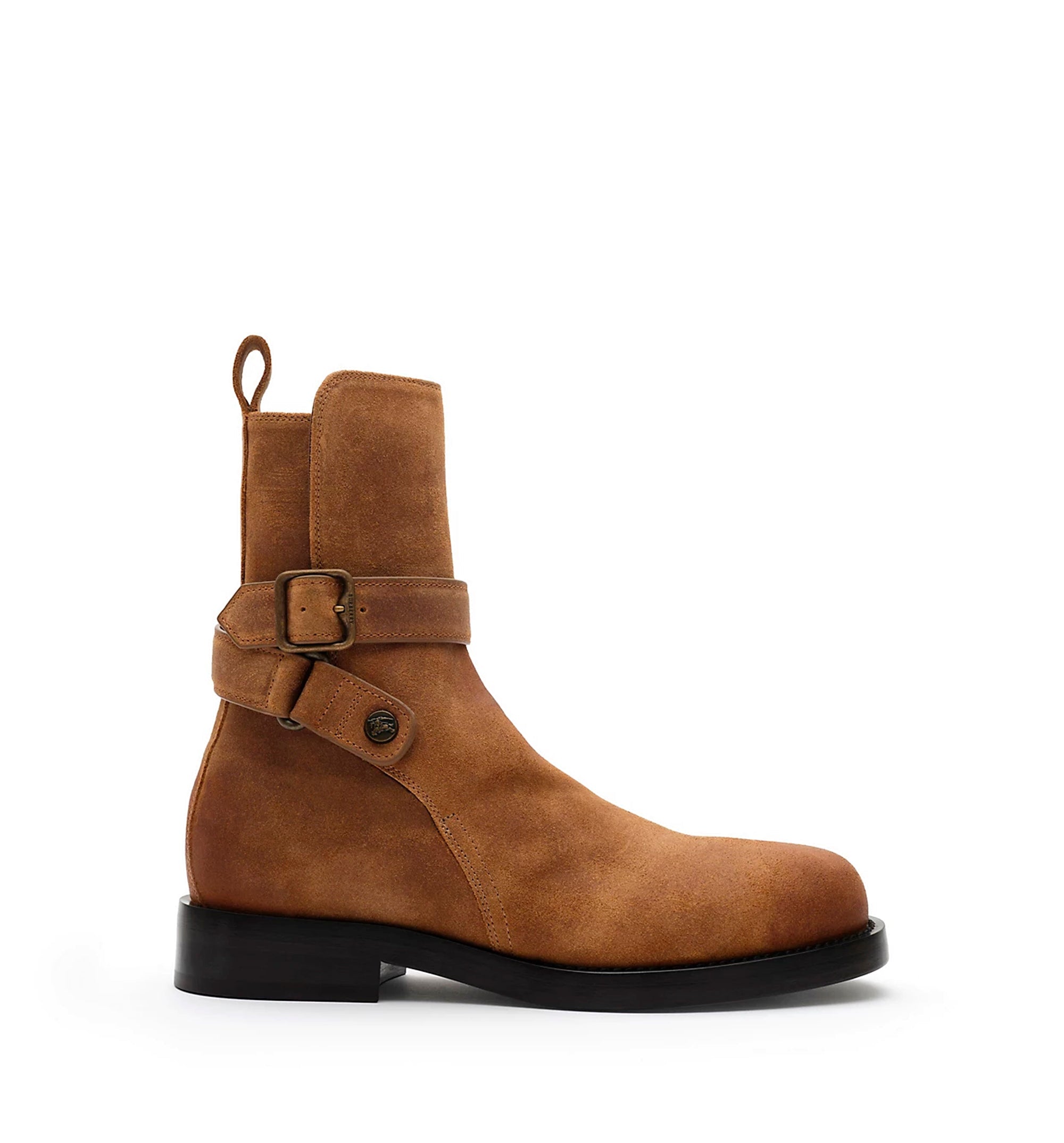 Waxed Suede Ledger Boots