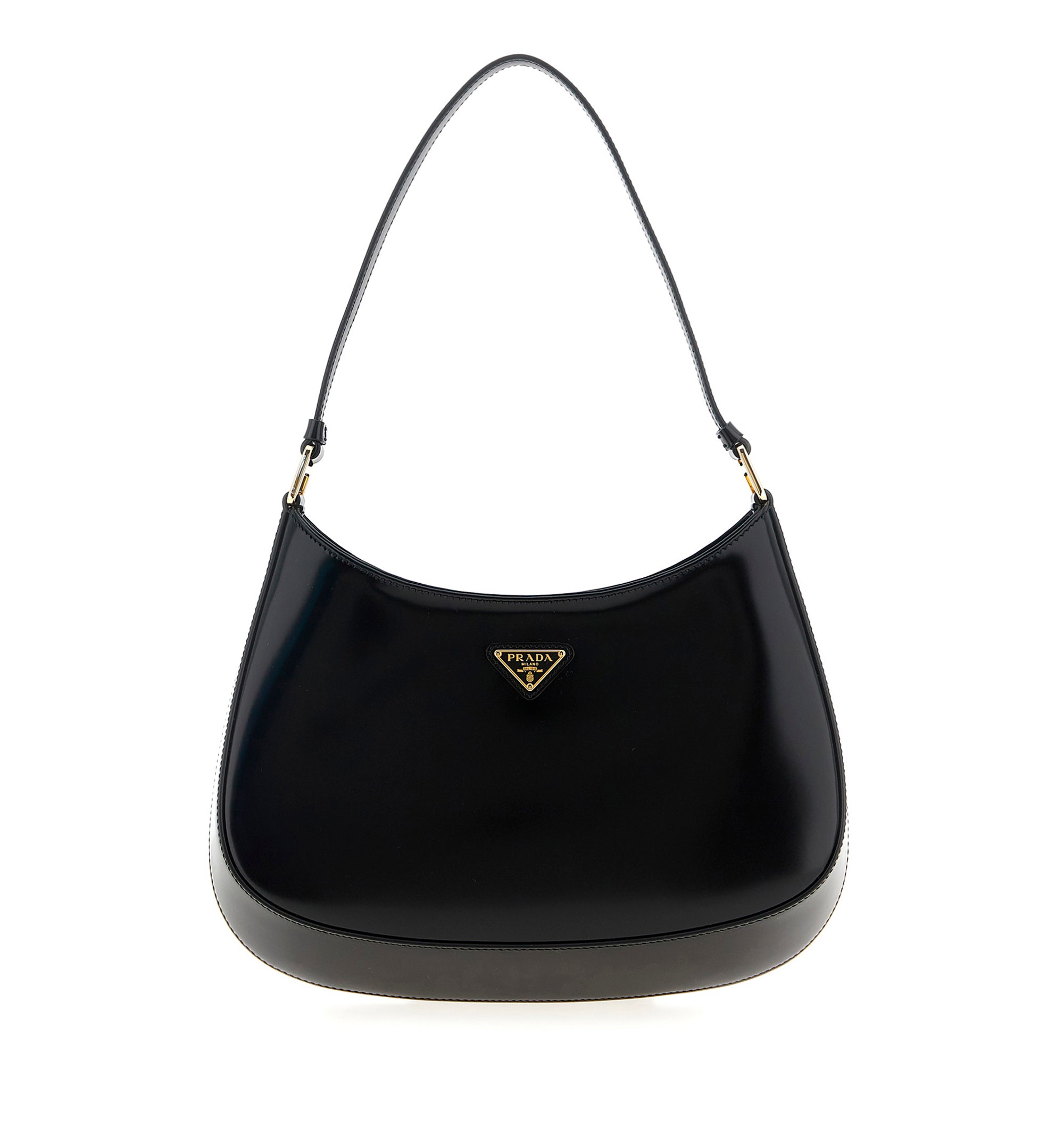 Prada Cleo brushed leather shoulder bag