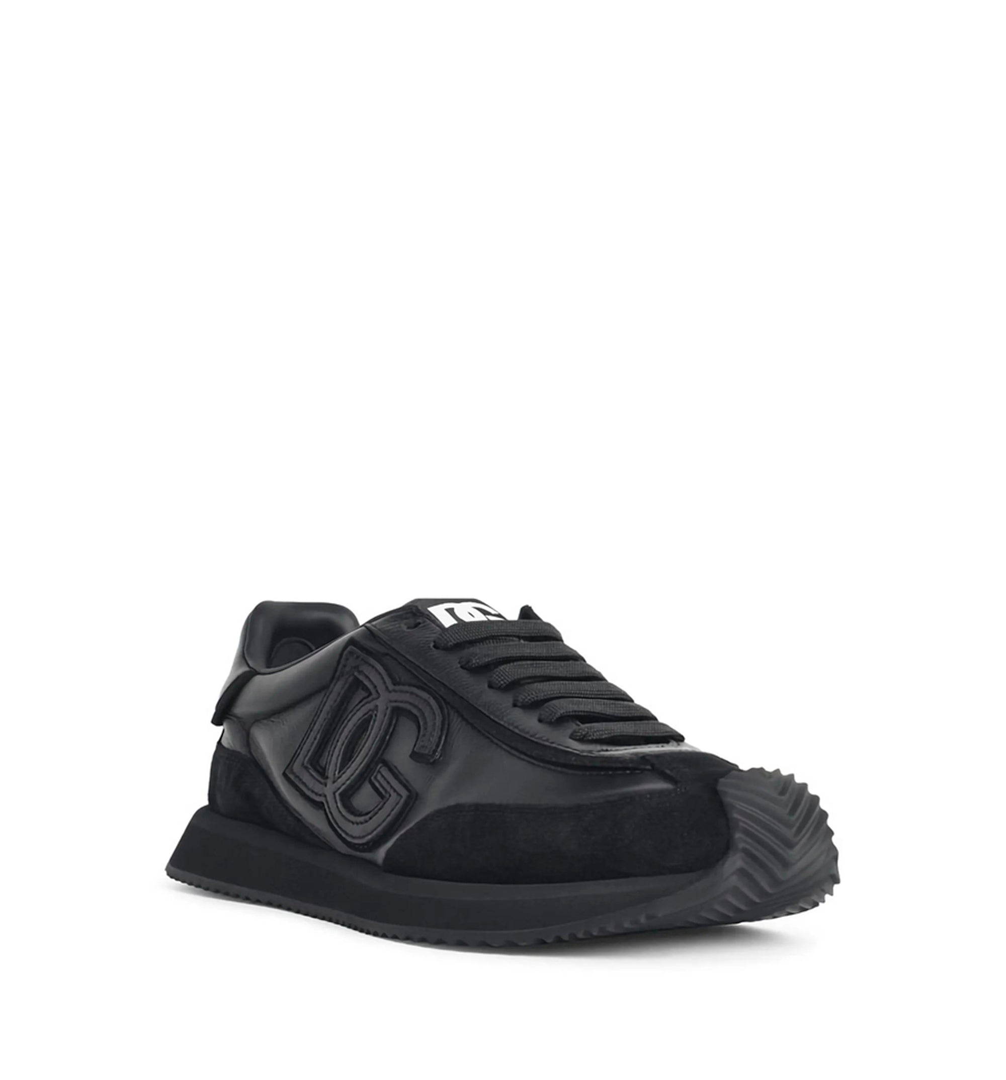 DG cushion calfskin sneaker