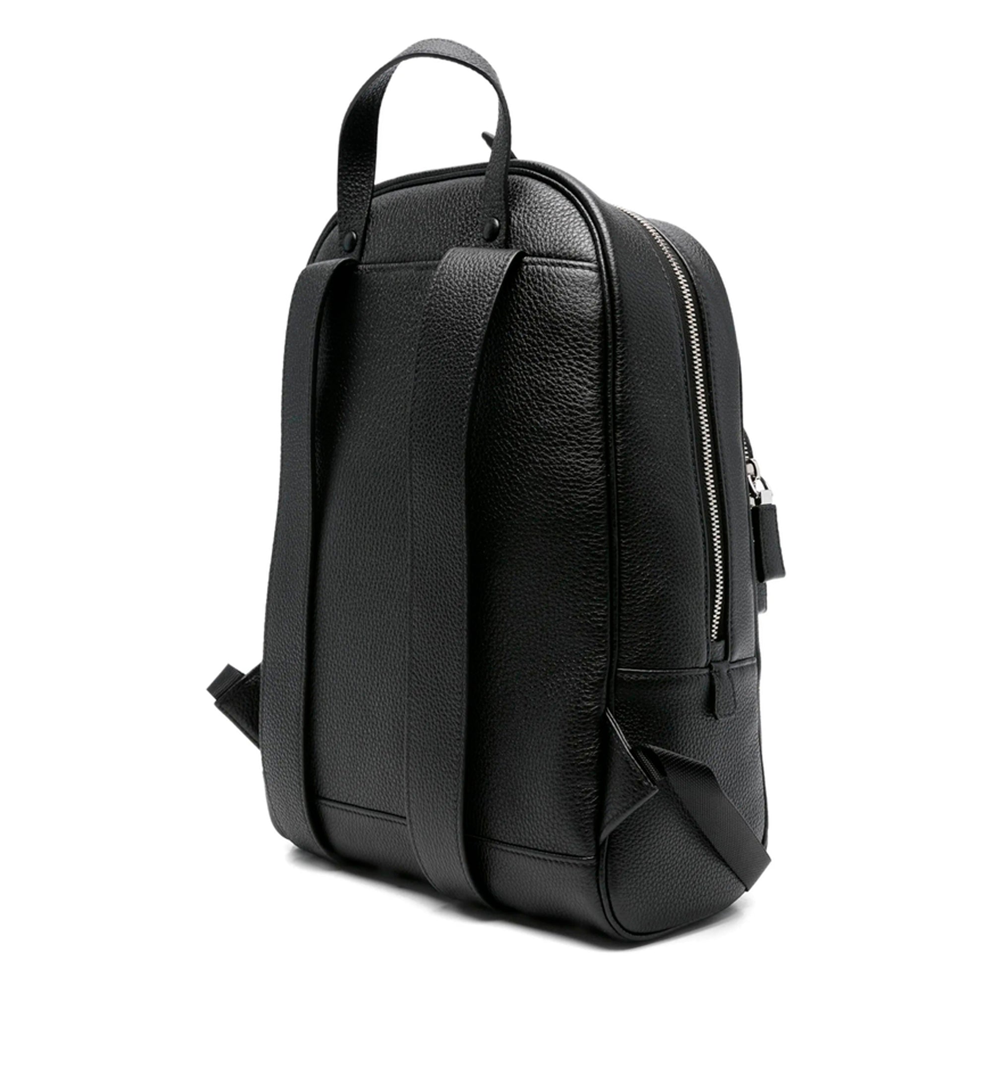 Leather backpack
