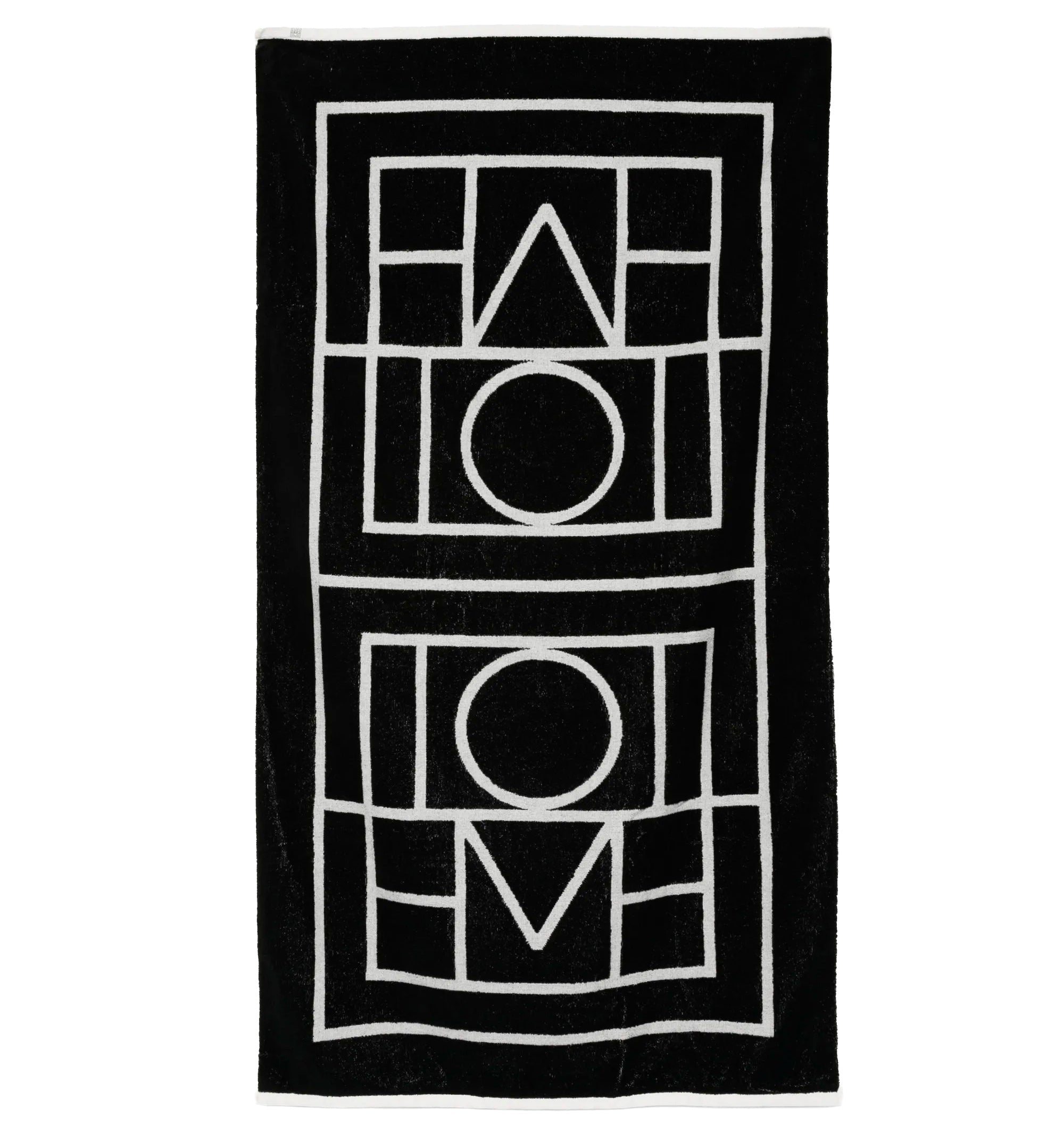 Beach towel 'Monogram'