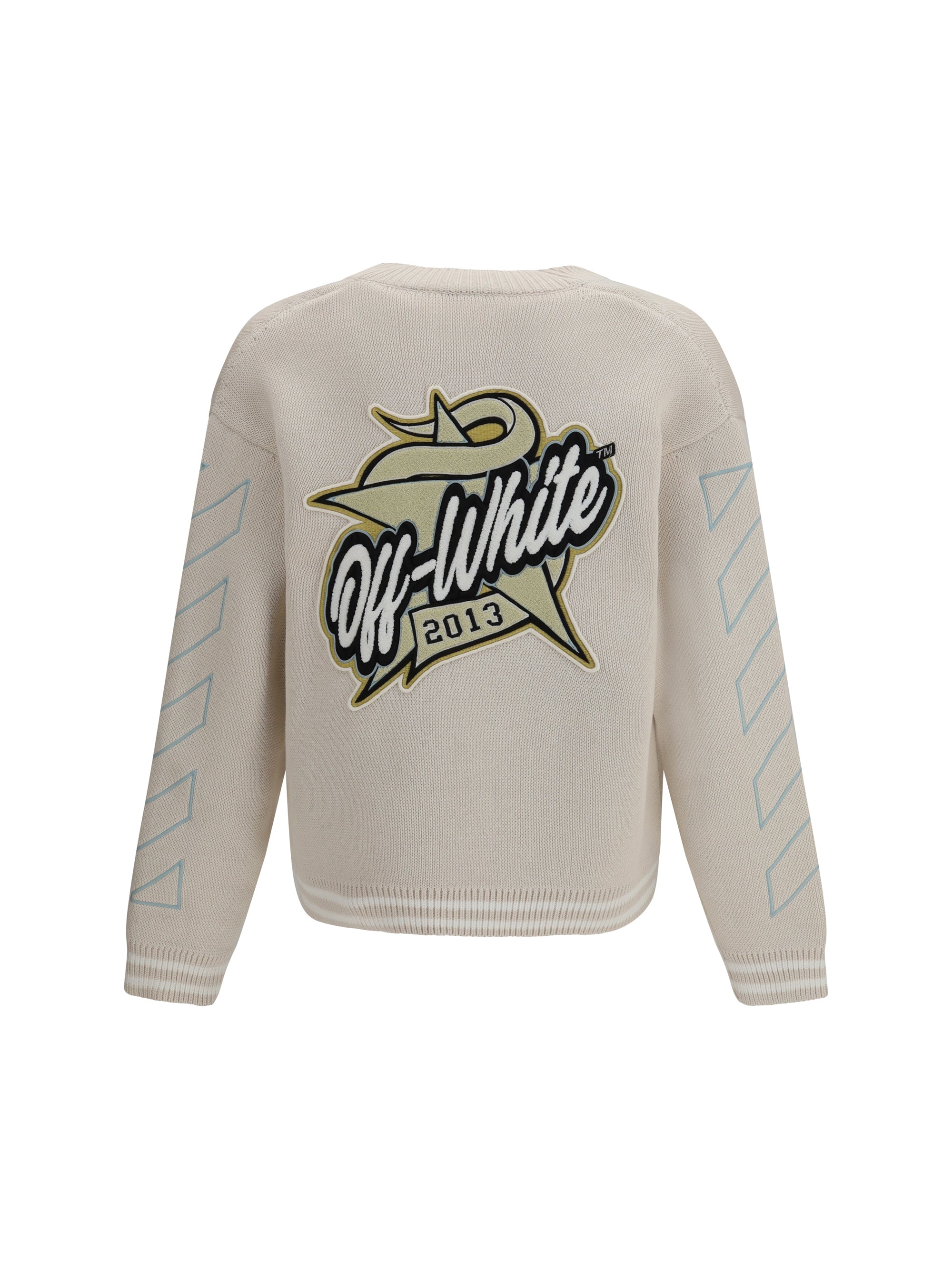 Star Logo Diagonal Varsity Cardigan