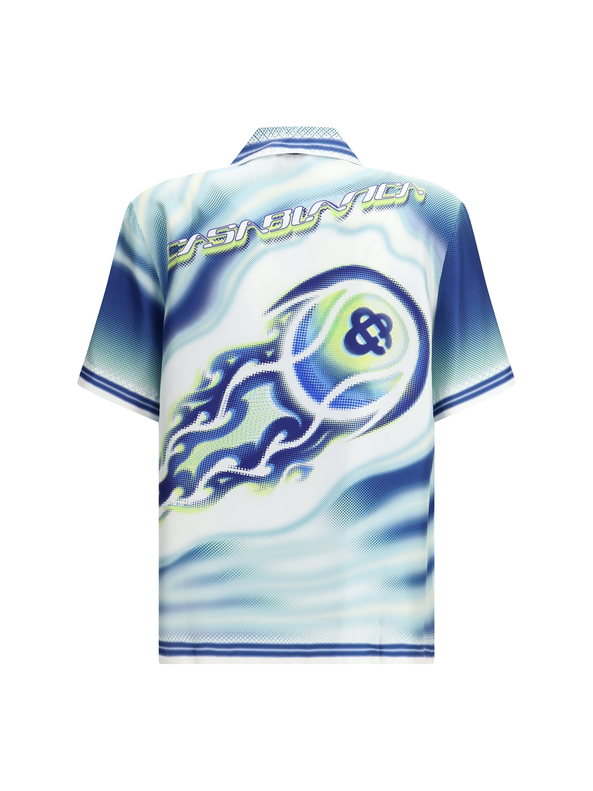 The Art Of The Serve Short Sleeve Silk Shirt