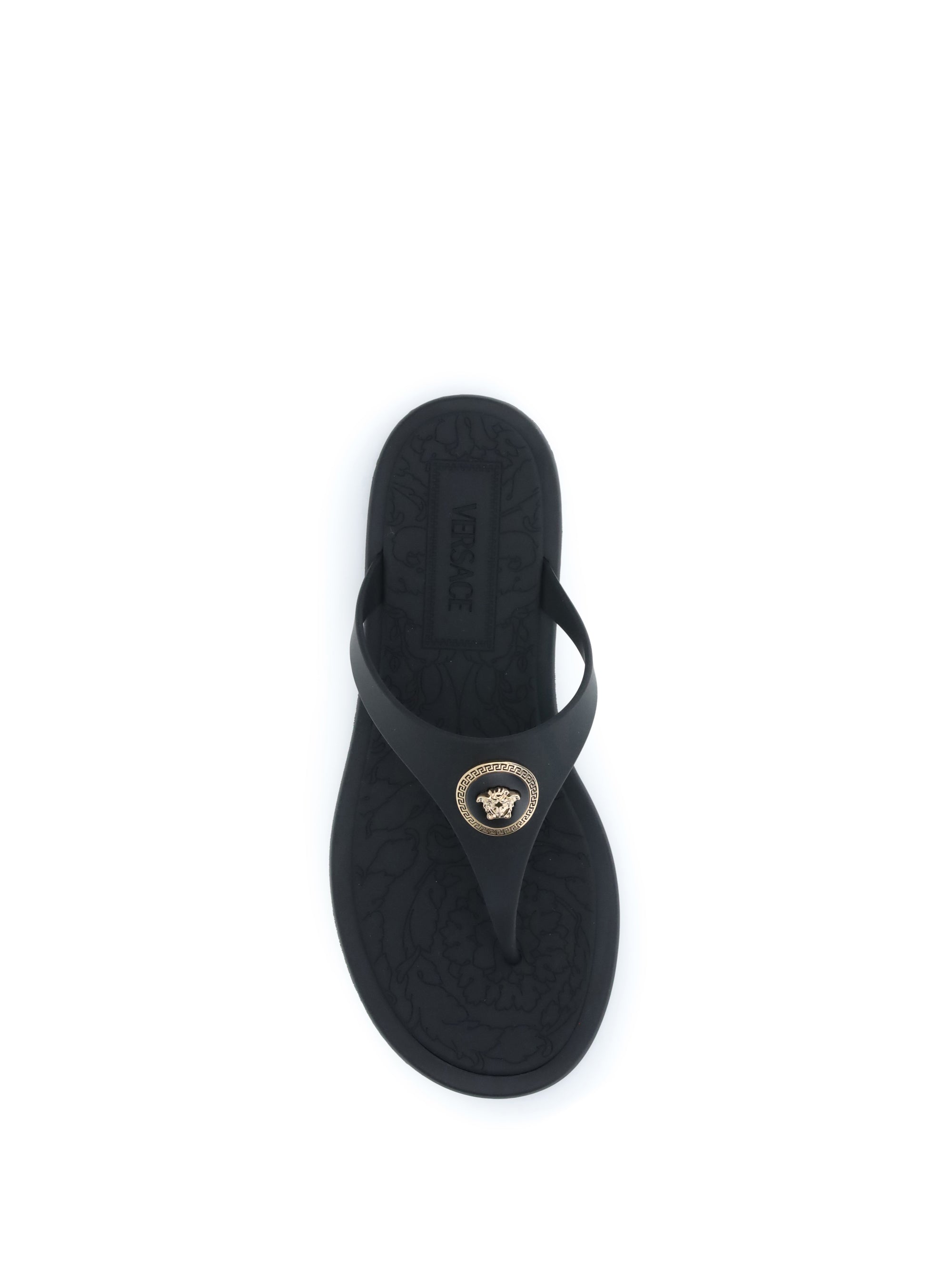 Alia Rubber Flat Sandals